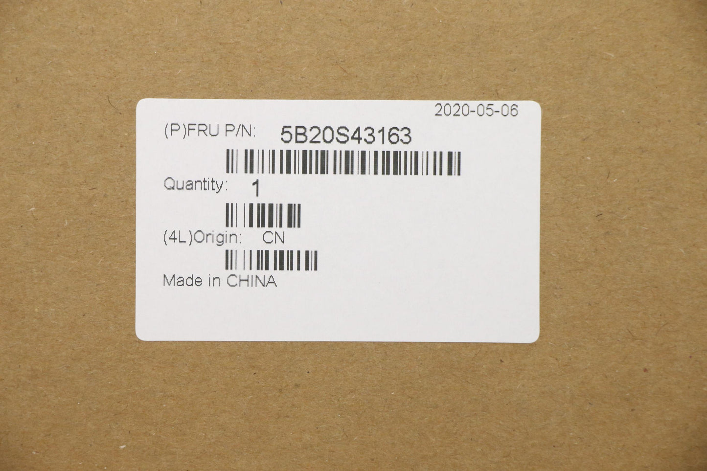 Lenovo Mb A69220E Uma 4G 0G Win M2 Ls - 5B20S43163