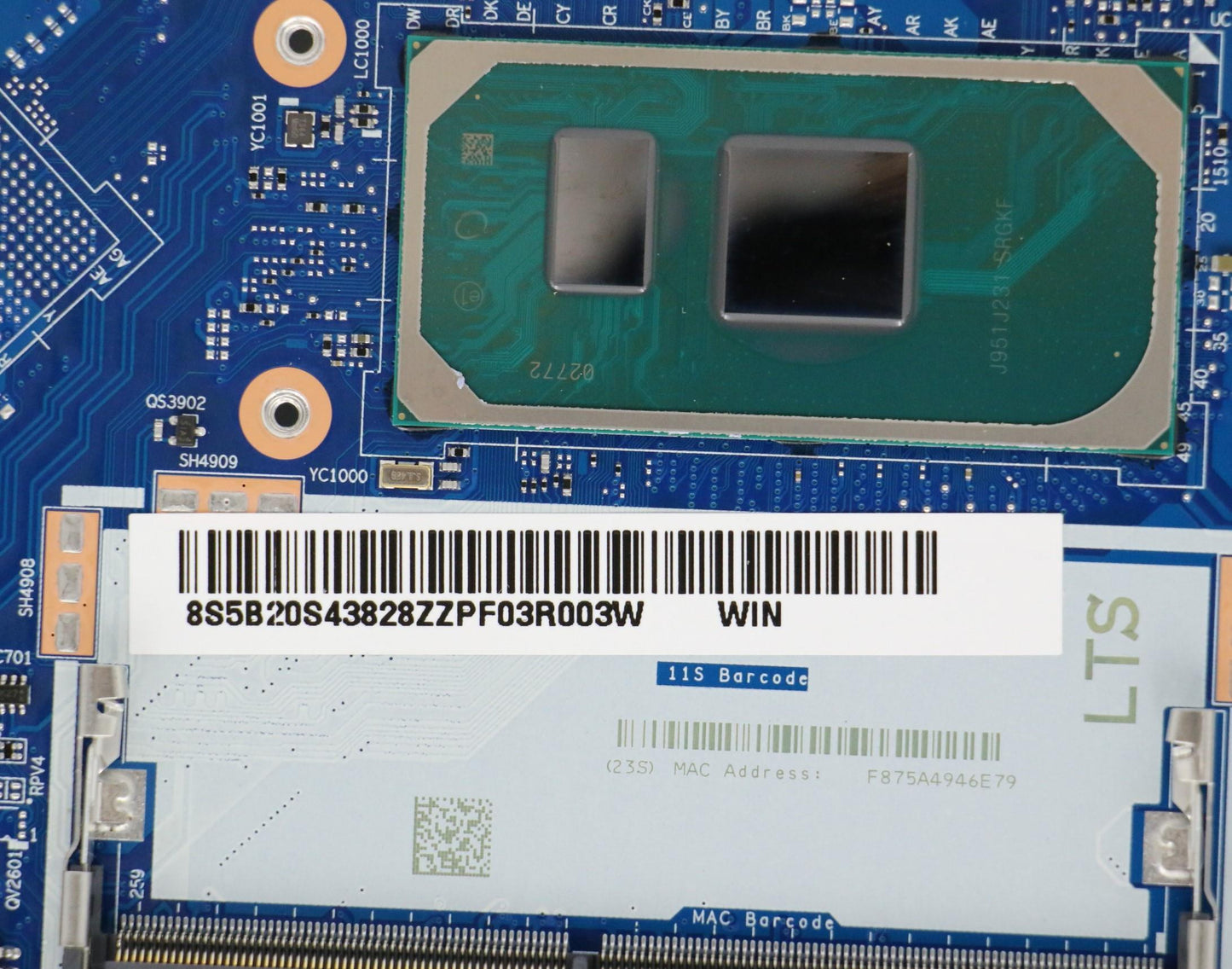 Lenovo Gs54D Mb Win I31005G1 Uma 4G - 5B20S43828