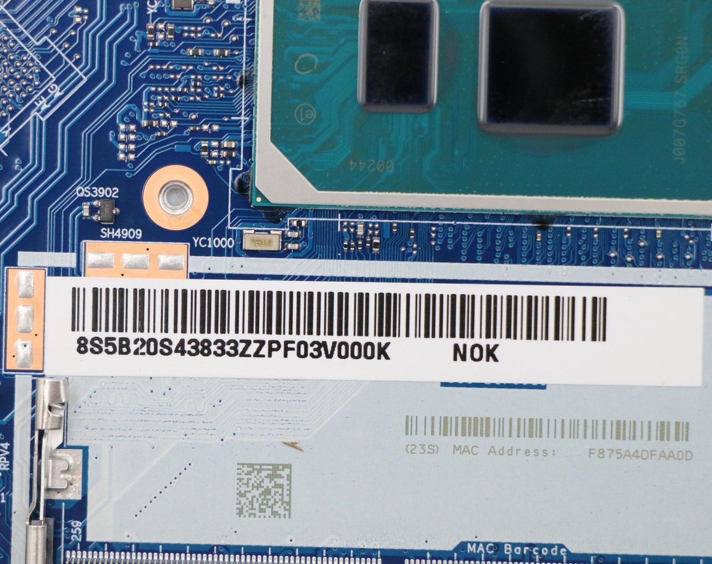 Lenovo Gs54D Mb Nok I71065G7 Uma 4G - 5B20S43833