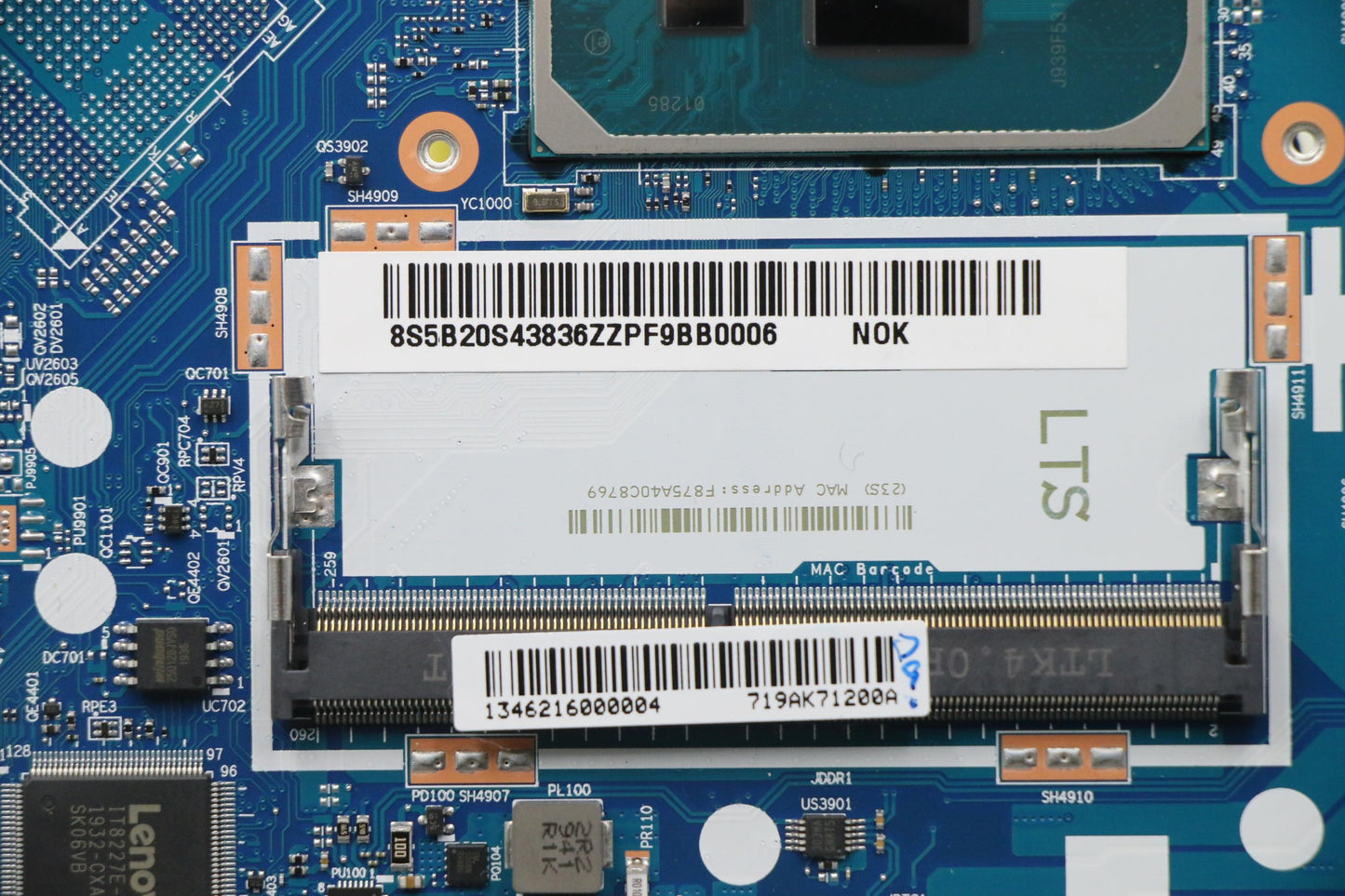 Lenovo Gs44D Mb Nok I31005G1 Uma 4G - 5B20S43836