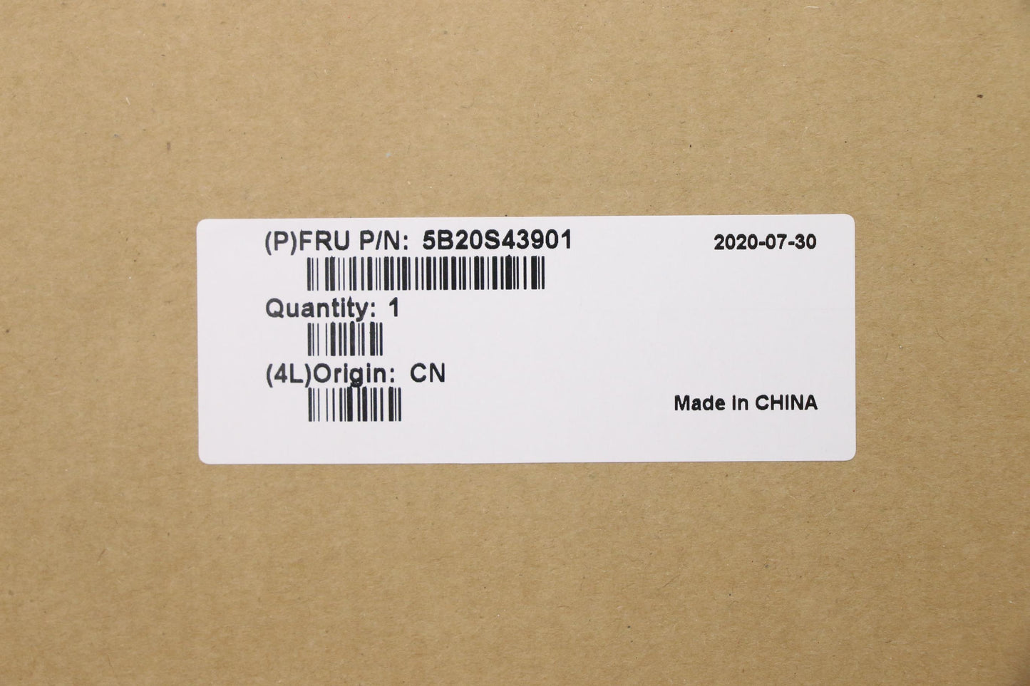 Lenovo Lvac Mb(I3-1005G1 1.2G M18 V2G - 5B20S43901