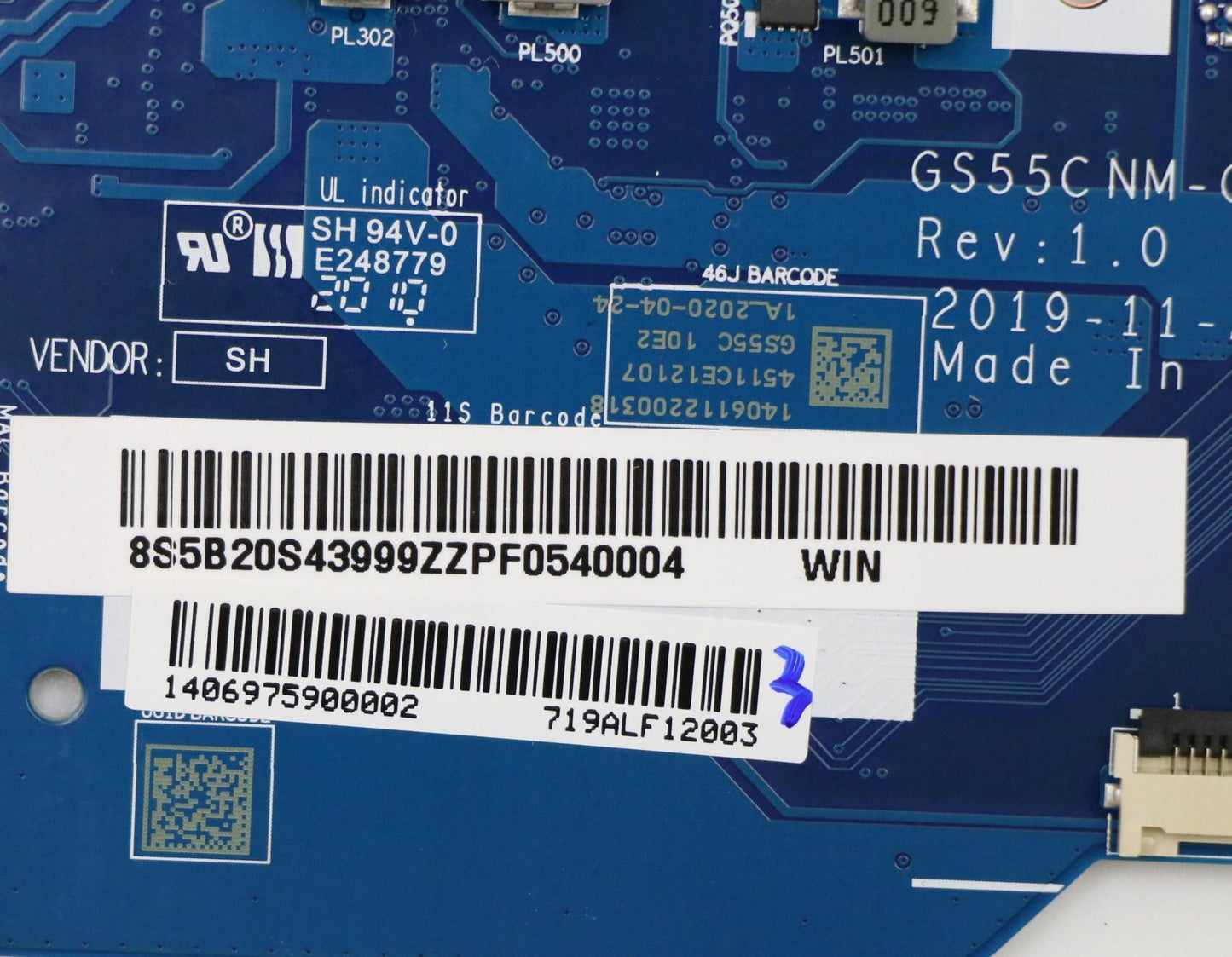 Lenovo Gs55C Mb Mb L 81Y3 Wini510210U - 5B20S43999