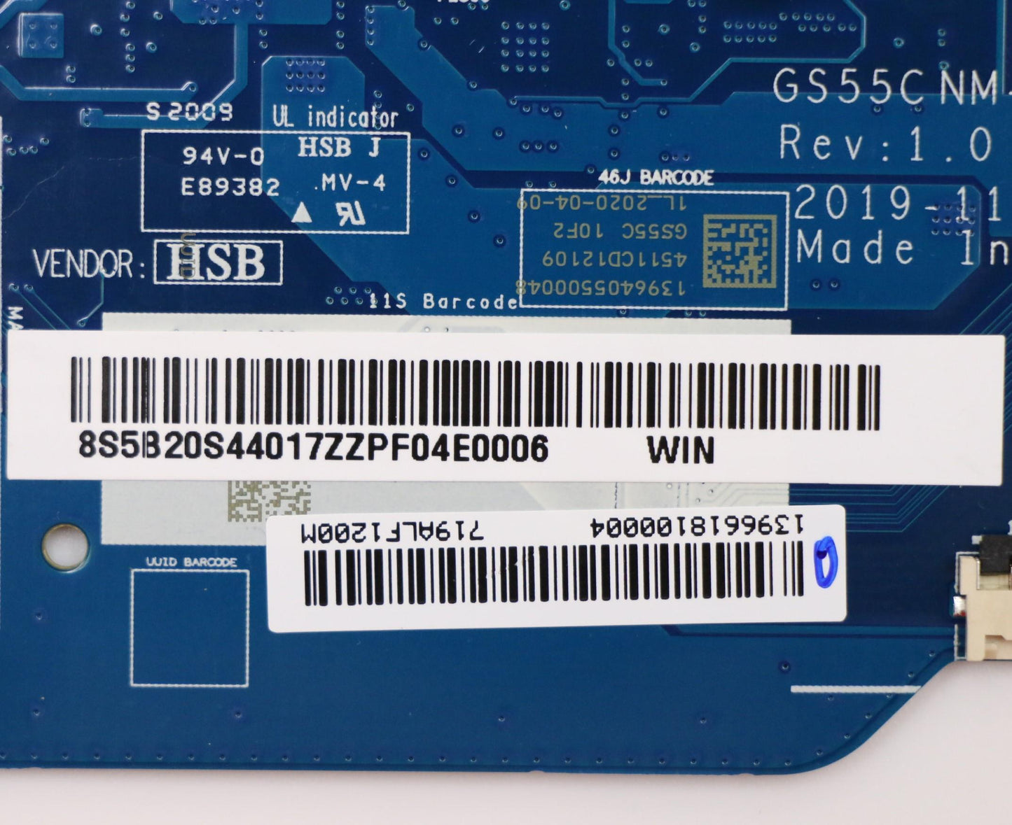 Lenovo Gs55C Mb Mbl81Y3Wini310110Un17 - 5B20S44017