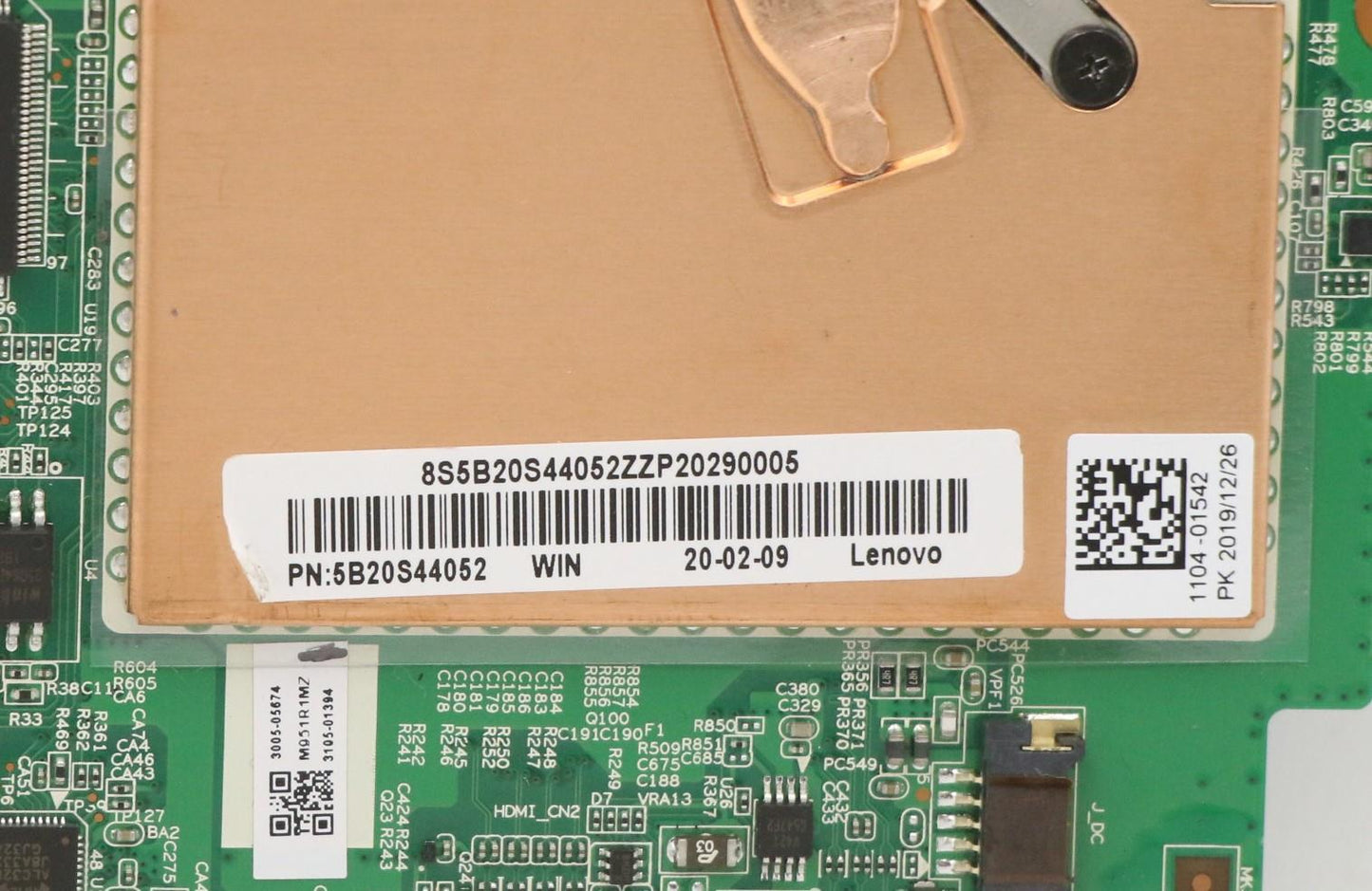 Lenovo Mb B 82B2 Win N5030Uma_4G_64G - 5B20S44052