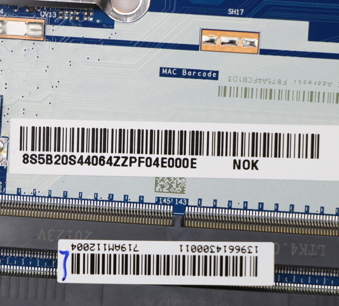 Lenovo Mb Nmc221 I79750Hf1660Tiv6G_Bl - 5B20S44064