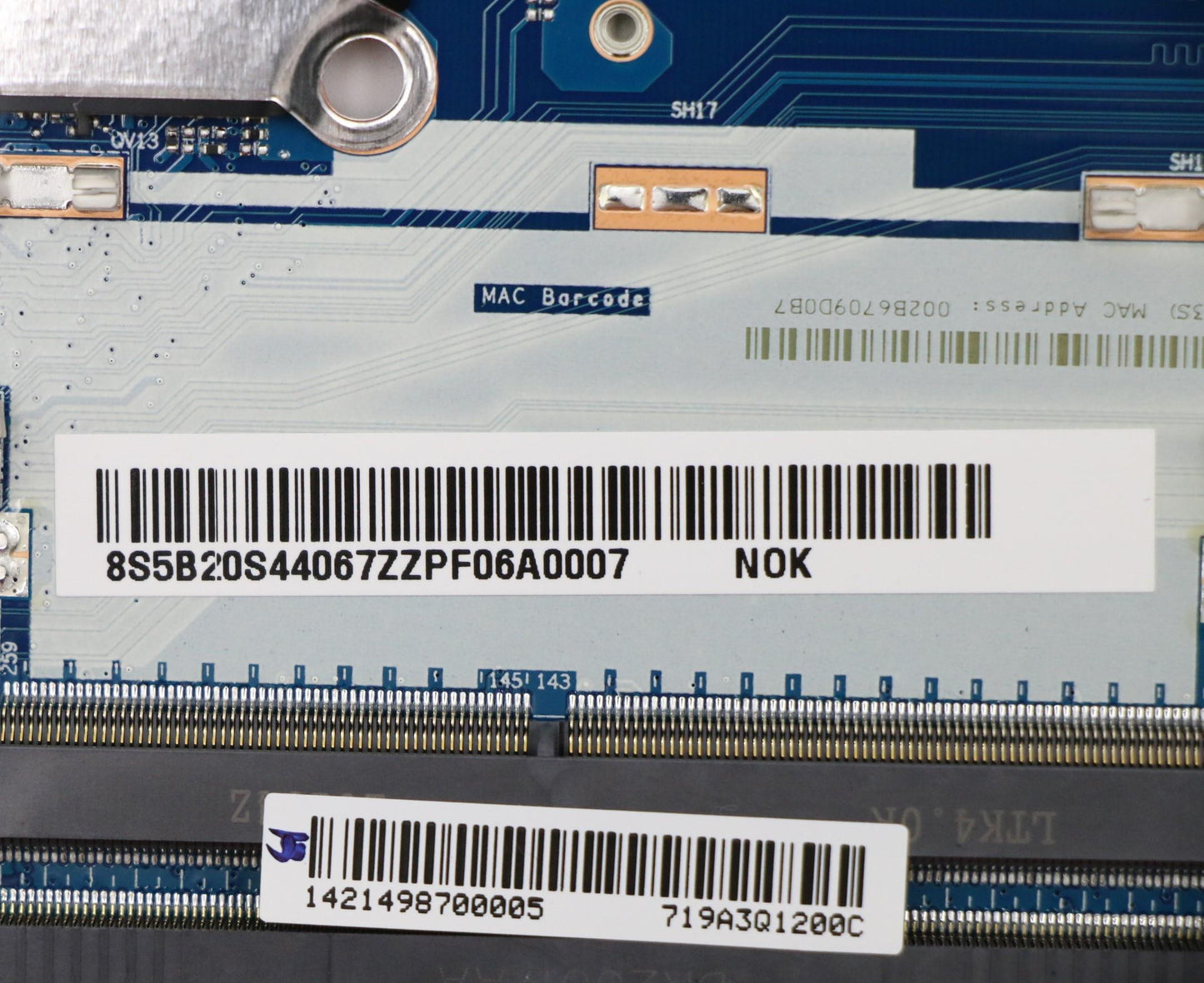 Lenovo Mb Nmc531 I79750Hf 2060 V6G_Bl - 5B20S44067