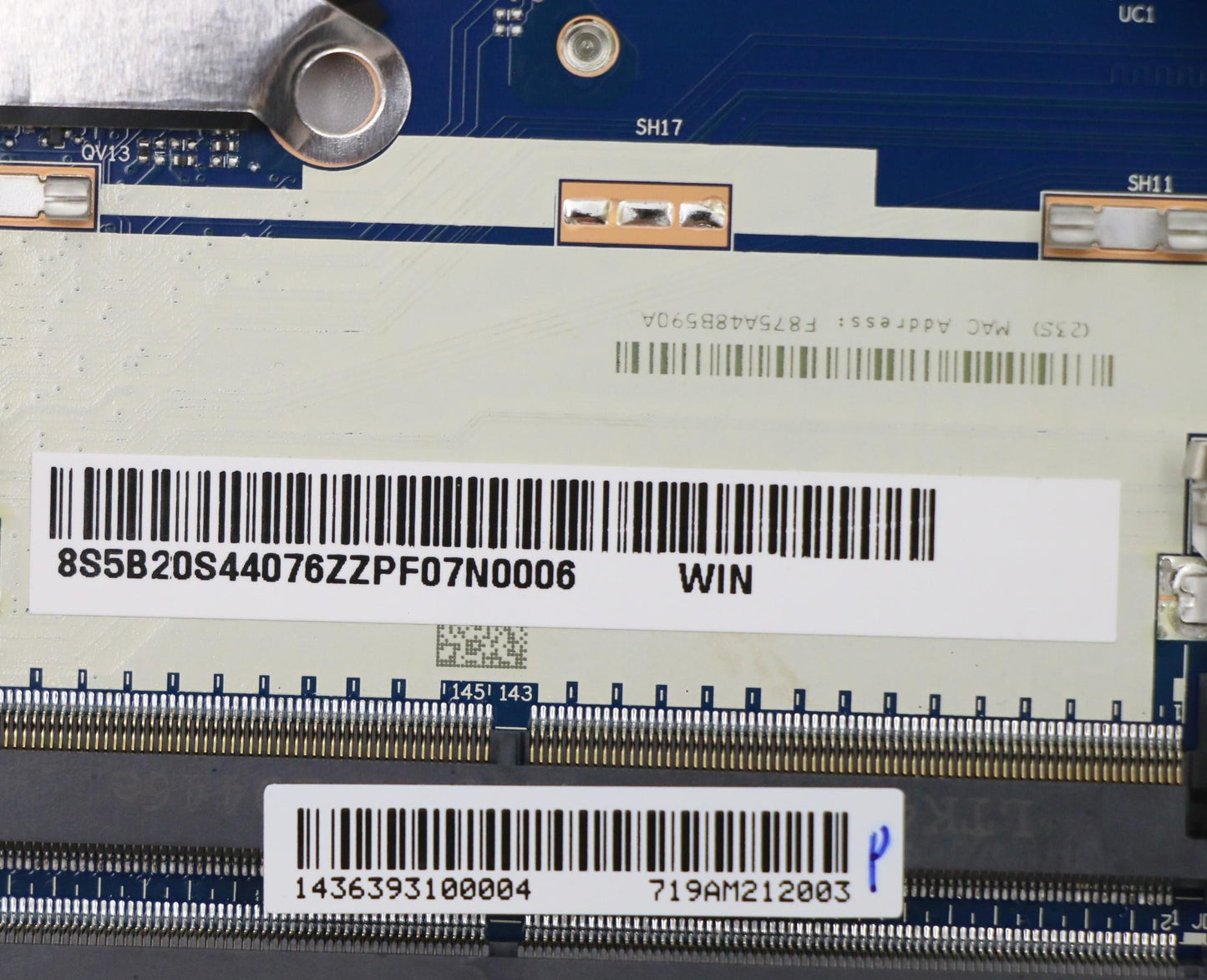 Lenovo Mb Nmc221 I79750Hf Gtx1660Tiv6 - 5B20S44076
