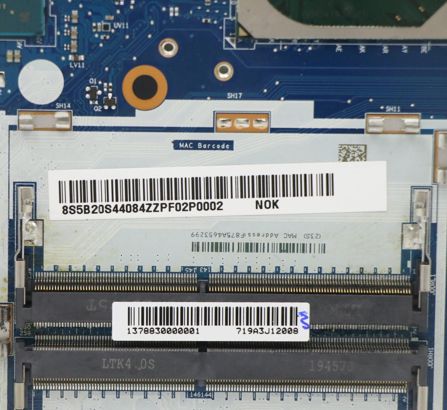Lenovo Mb Nmc372 I79750Hf 1650 V4G_Bl - 5B20S44084