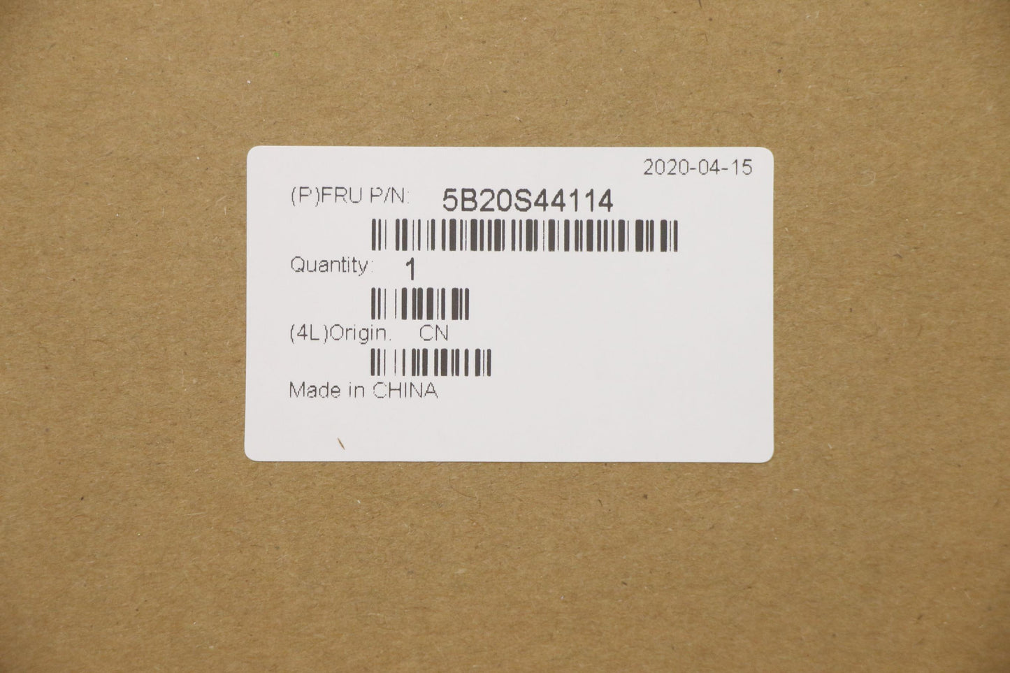 Lenovo Mb Nmc542 I79750Hf 1650 V4G_Bl - 5B20S44114