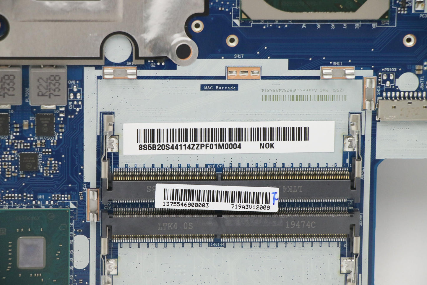Lenovo Mb Nmc542 I79750Hf 1650 V4G_Bl - 5B20S44114