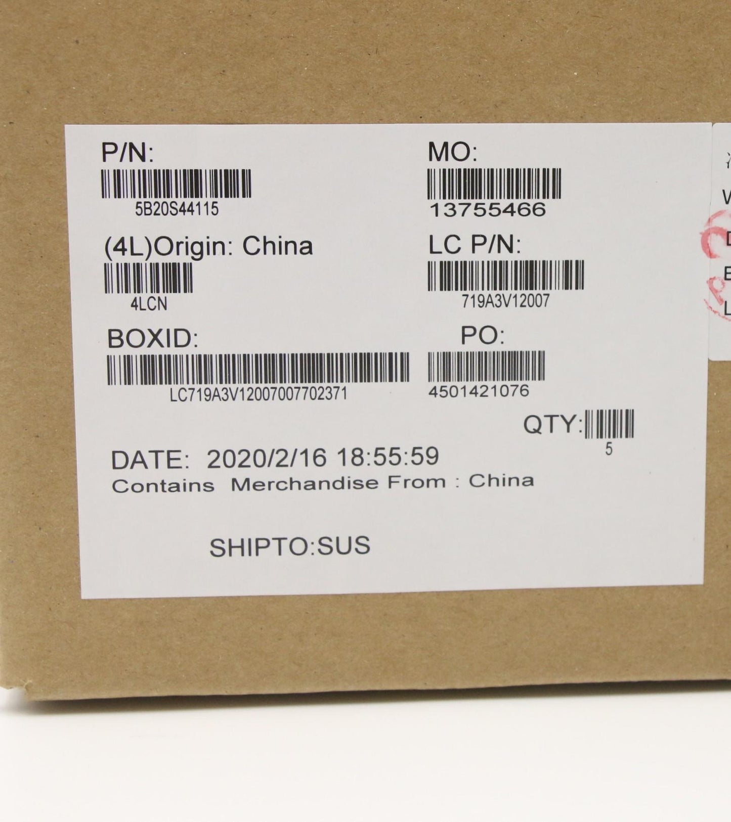 Lenovo Mb Nmc542 I79750Hf 1650 V4G_Wi - 5B20S44115