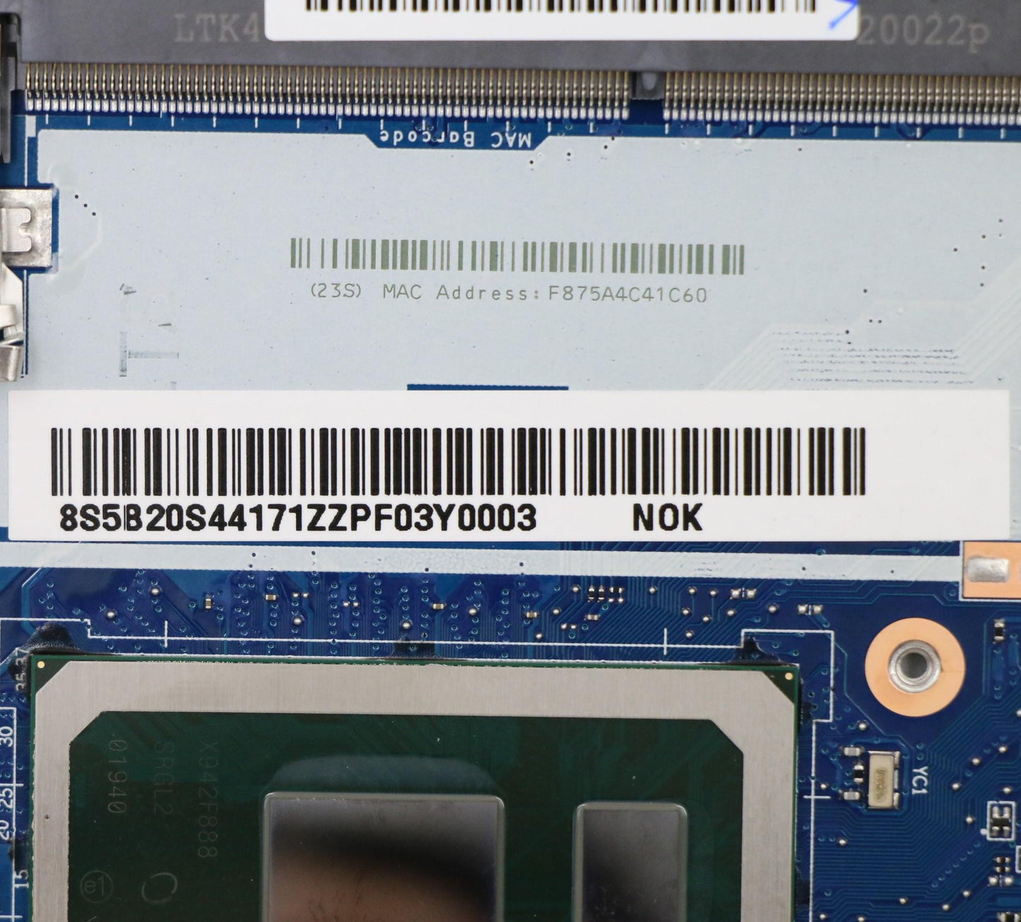 Lenovo Mb L 81Wa Nok 6405U_Uma_4G - 5B20S44171