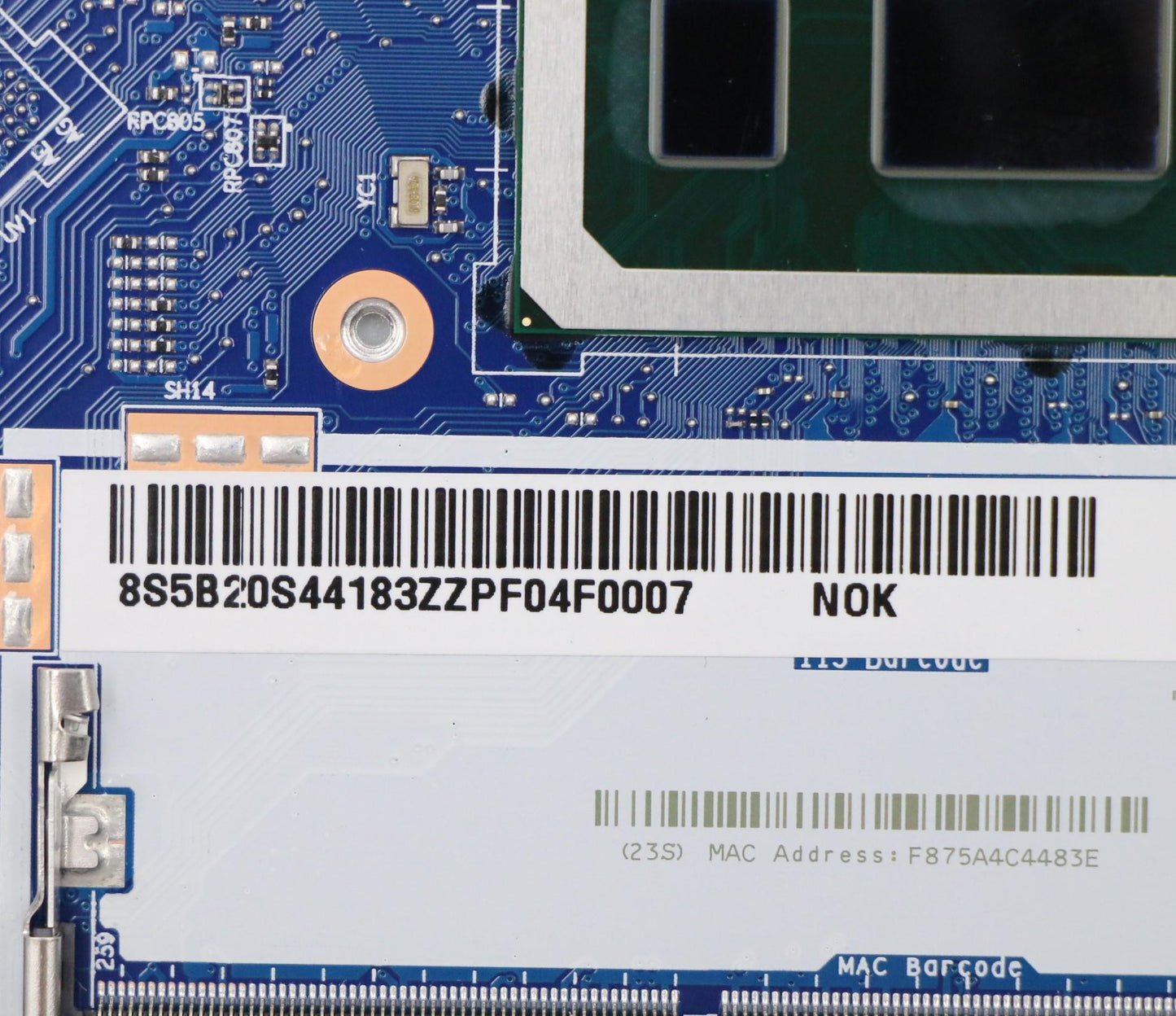 Lenovo Mb Nmc781 I710510U Uma D4G_Blk - 5B20S44183