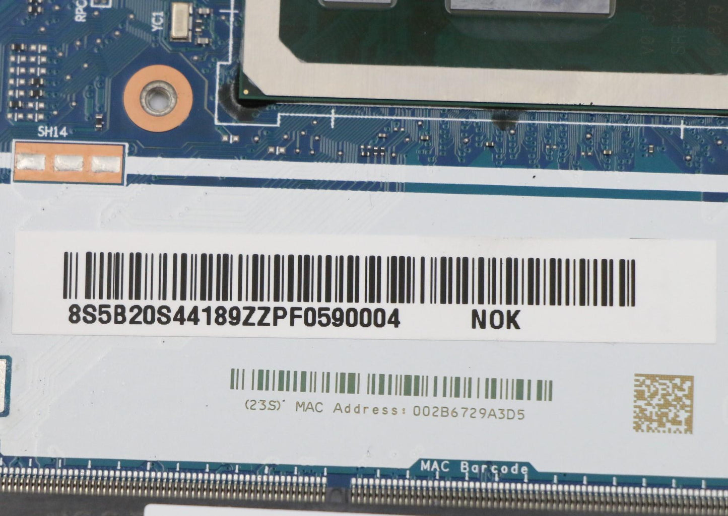 Lenovo Mb Nmc781 I710510U_N17V2Gd4G_B - 5B20S44189
