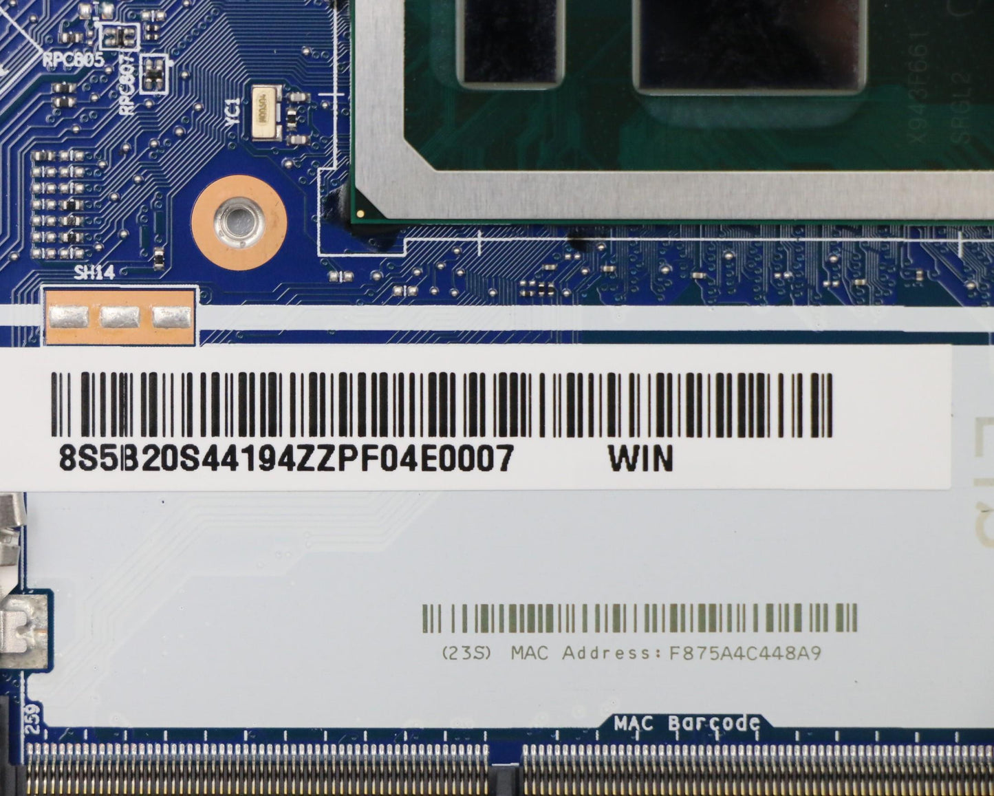 Lenovo Mb Nmc781 6405U_Mx130V2Gd4G_Wi - 5B20S44194