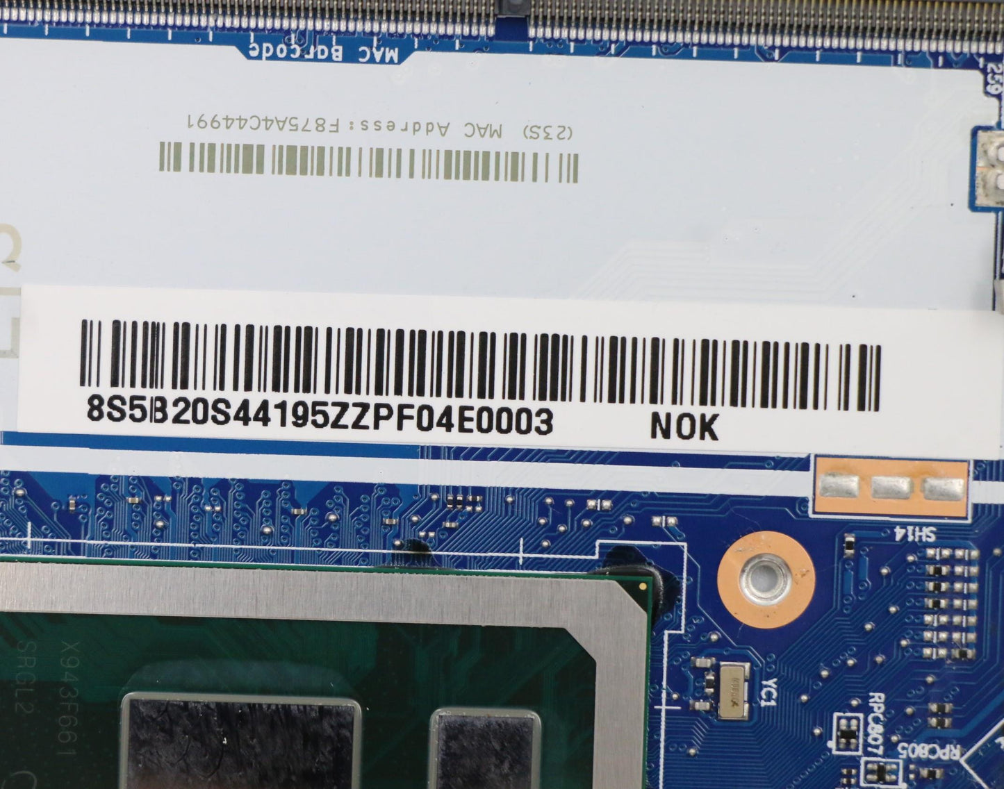 Lenovo Mb Nmc781 6405U_Mx130V2Gd4G_Bl - 5B20S44195