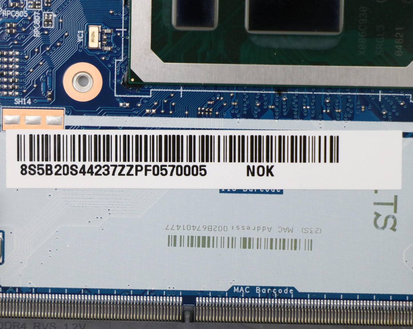 Lenovo Mb L81Wb Nok 5205U_Uma_4G - 5B20S44237