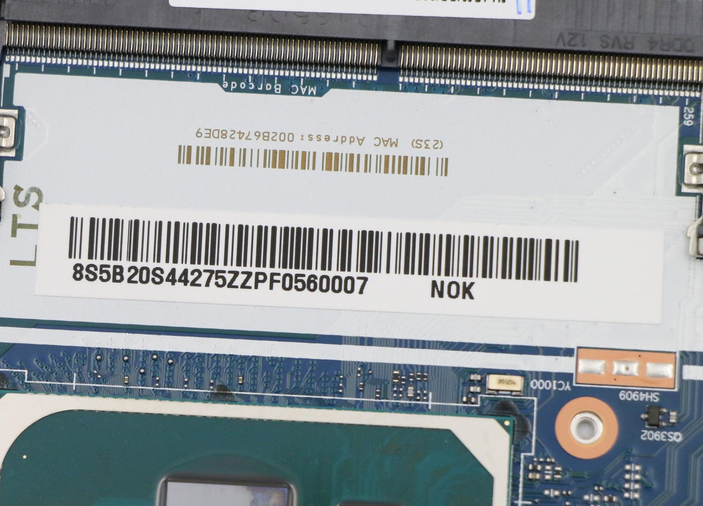 Lenovo Mb L81We Noki51035G1_Uma_4G_Nt - 5B20S44275