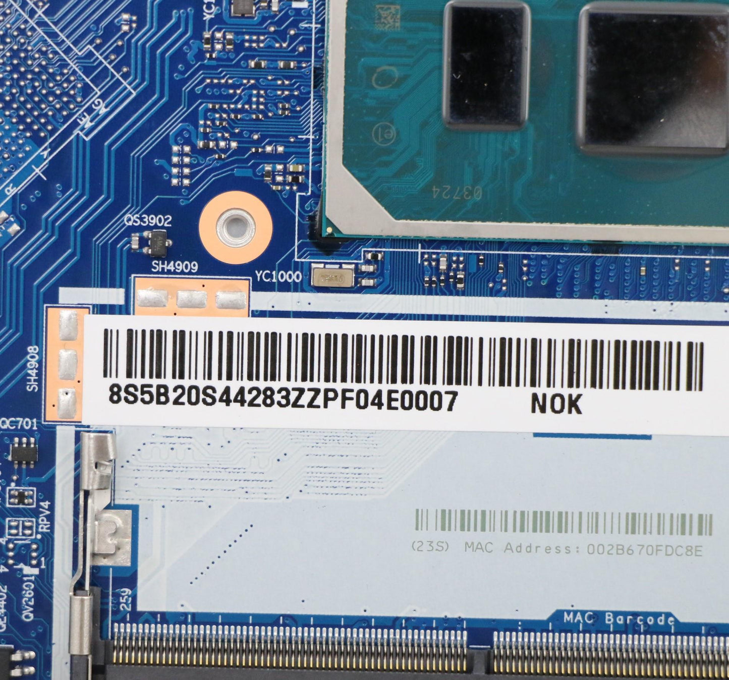 Lenovo Mb L81We Noki71065G7_Uma_4G_Nt - 5B20S44283