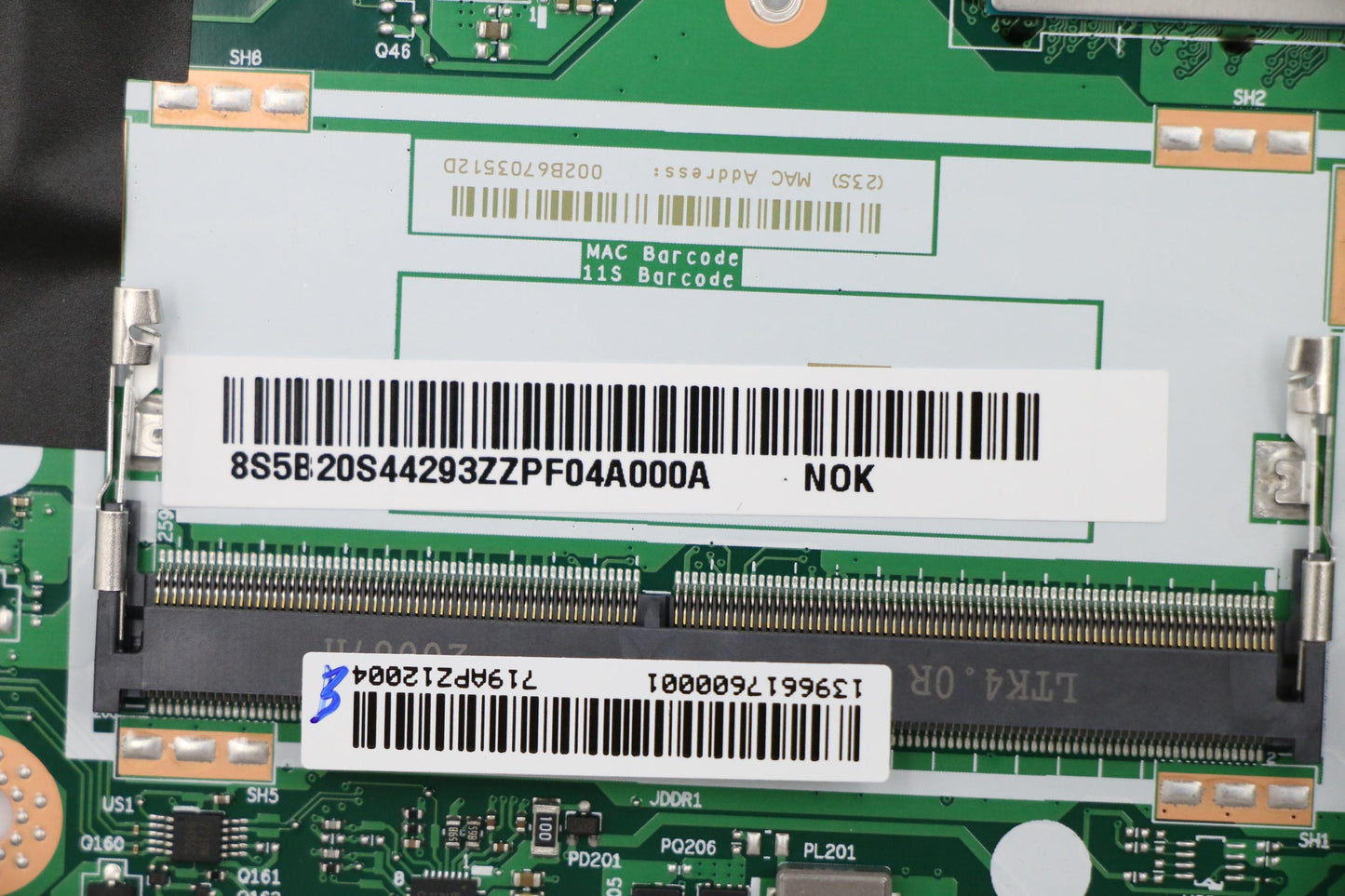 Lenovo Mb Nmc821 Gs750 A3150U Uma D4G - 5B20S44293