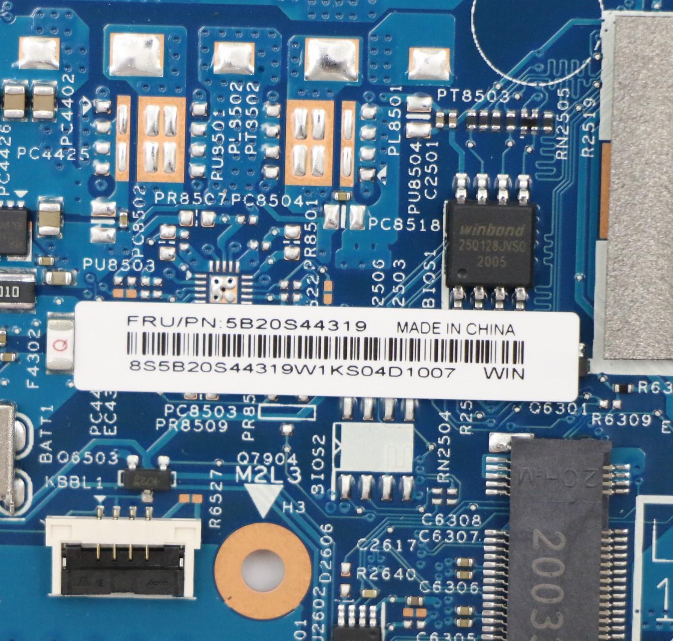 Lenovo Bdplanar Mb W 81X1 Win I71065G - 5B20S44319