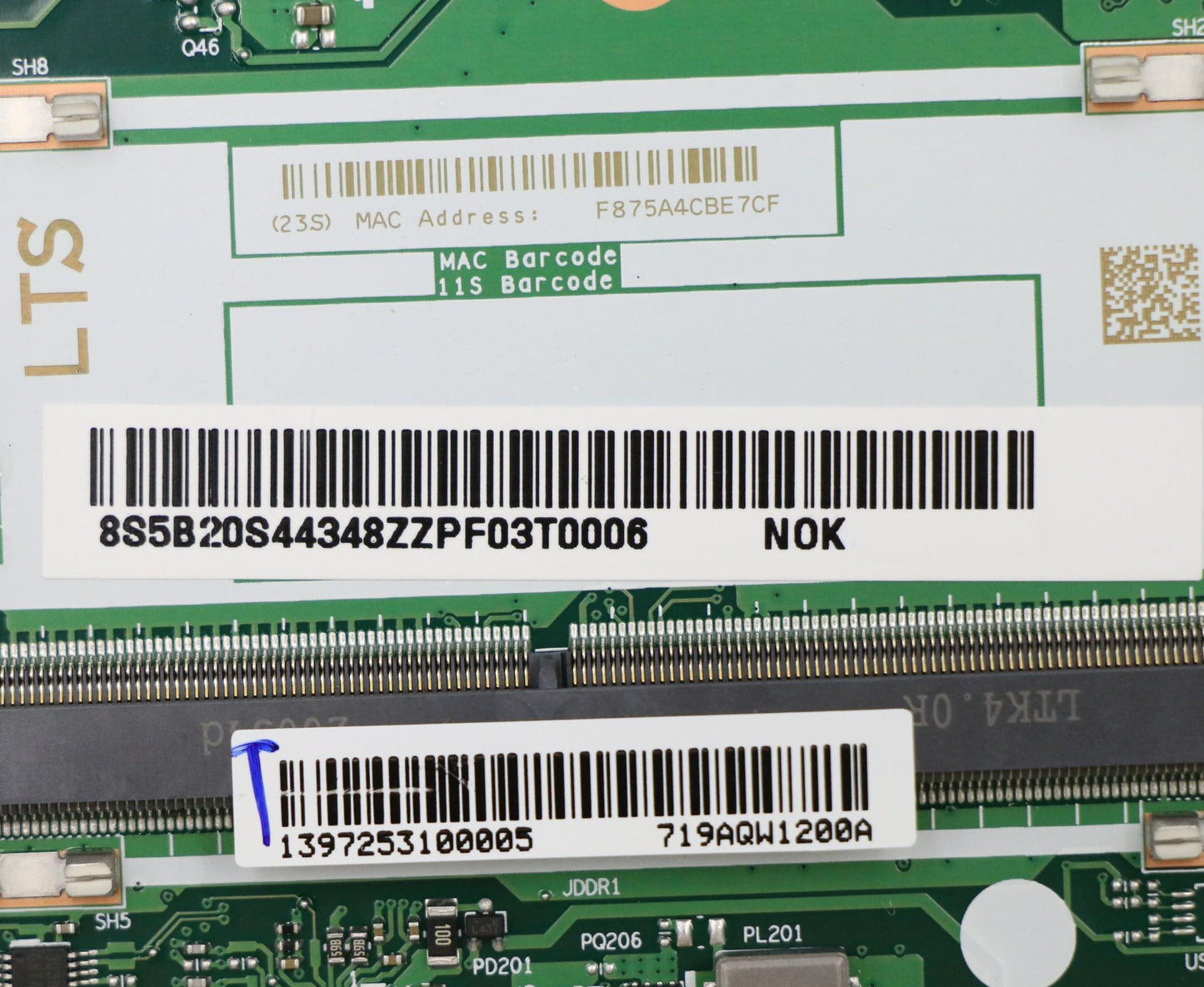 Lenovo Bdplanar Mb L 82C7 Nok A3150U_ - 5B20S44348