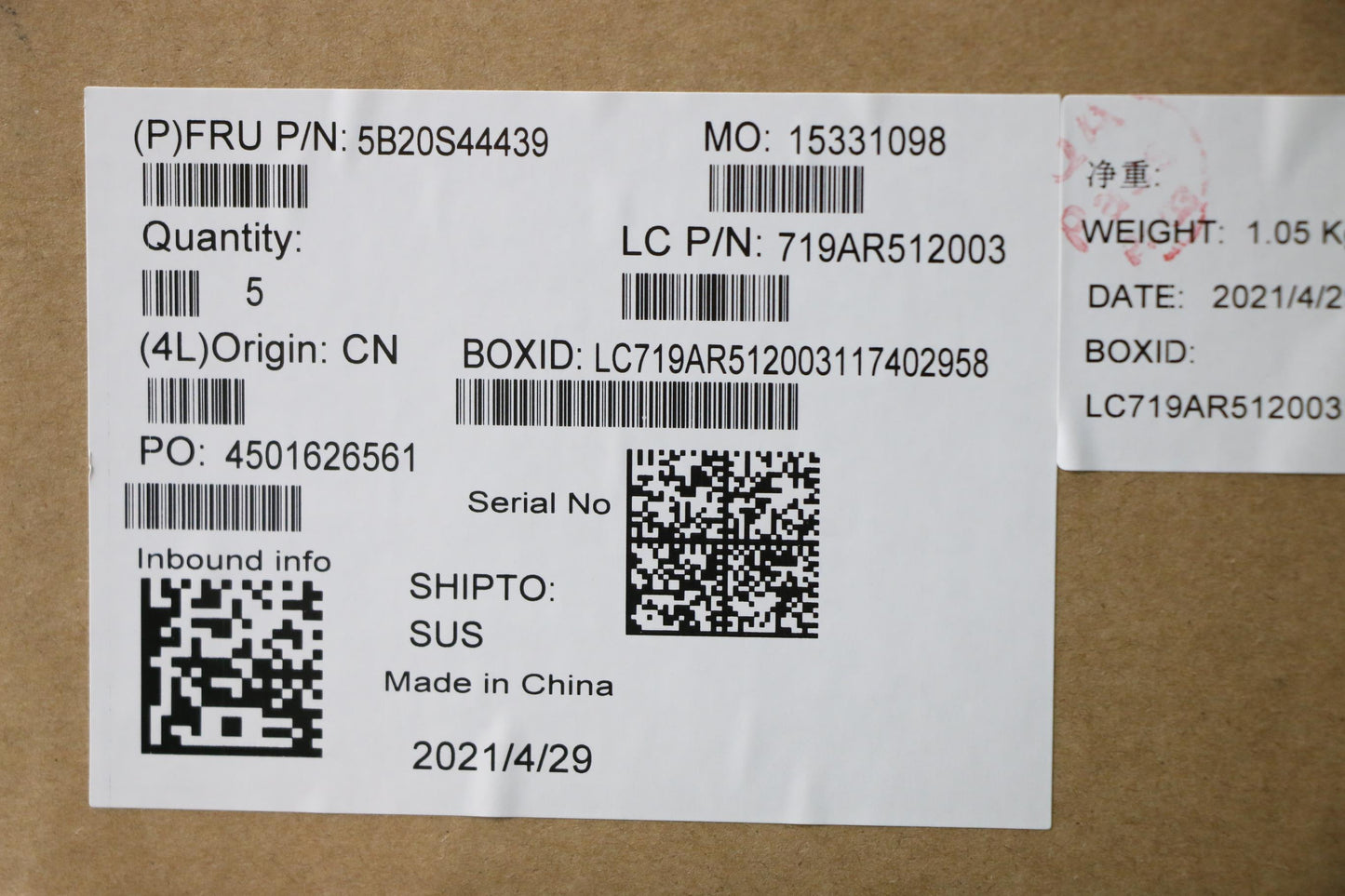 Lenovo Bdplanar Mb L 82C2 Win N4120_U - 5B20S44439