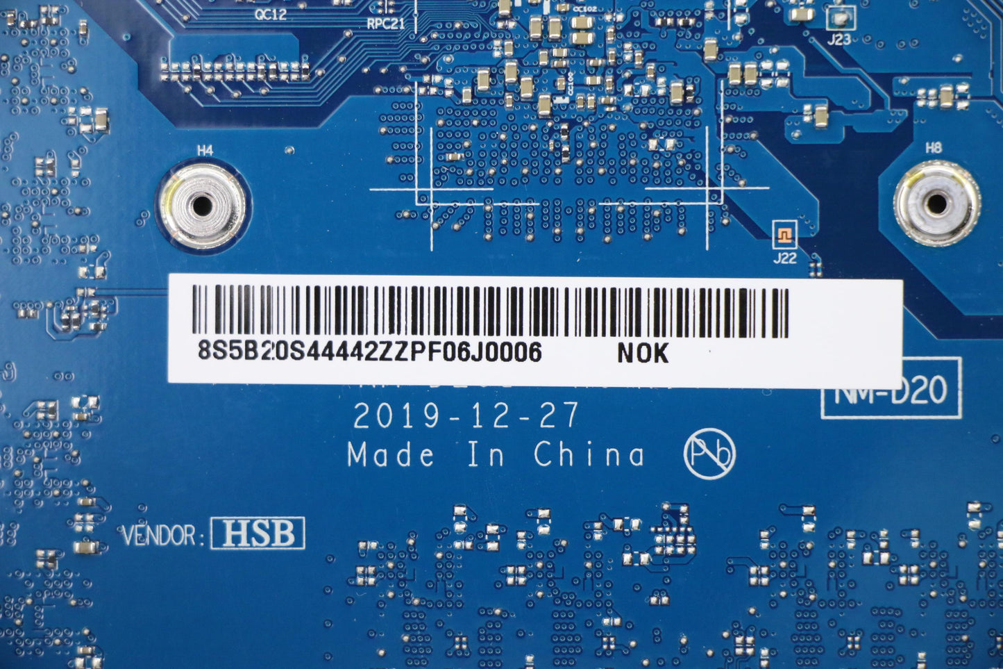 Lenovo Bdplanar Mb L 82C2 Nok N4020_U - 5B20S44442