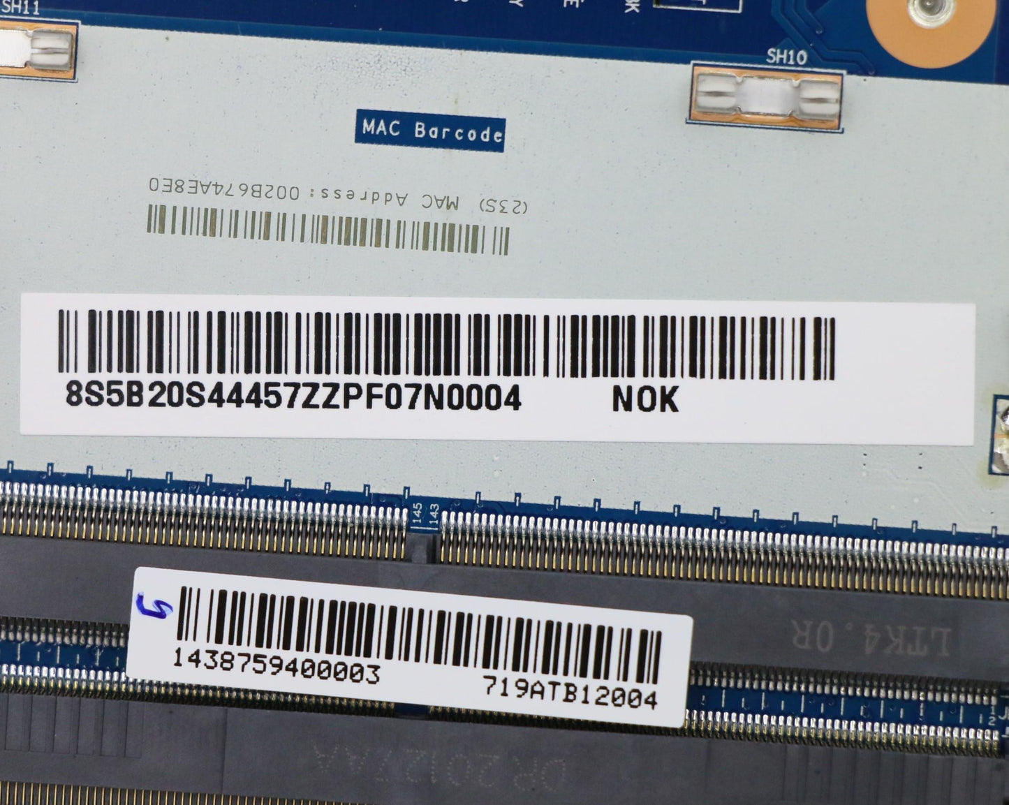 Lenovo Bdplanar Mb L 82Aw Nok I510300 - 5B20S44457
