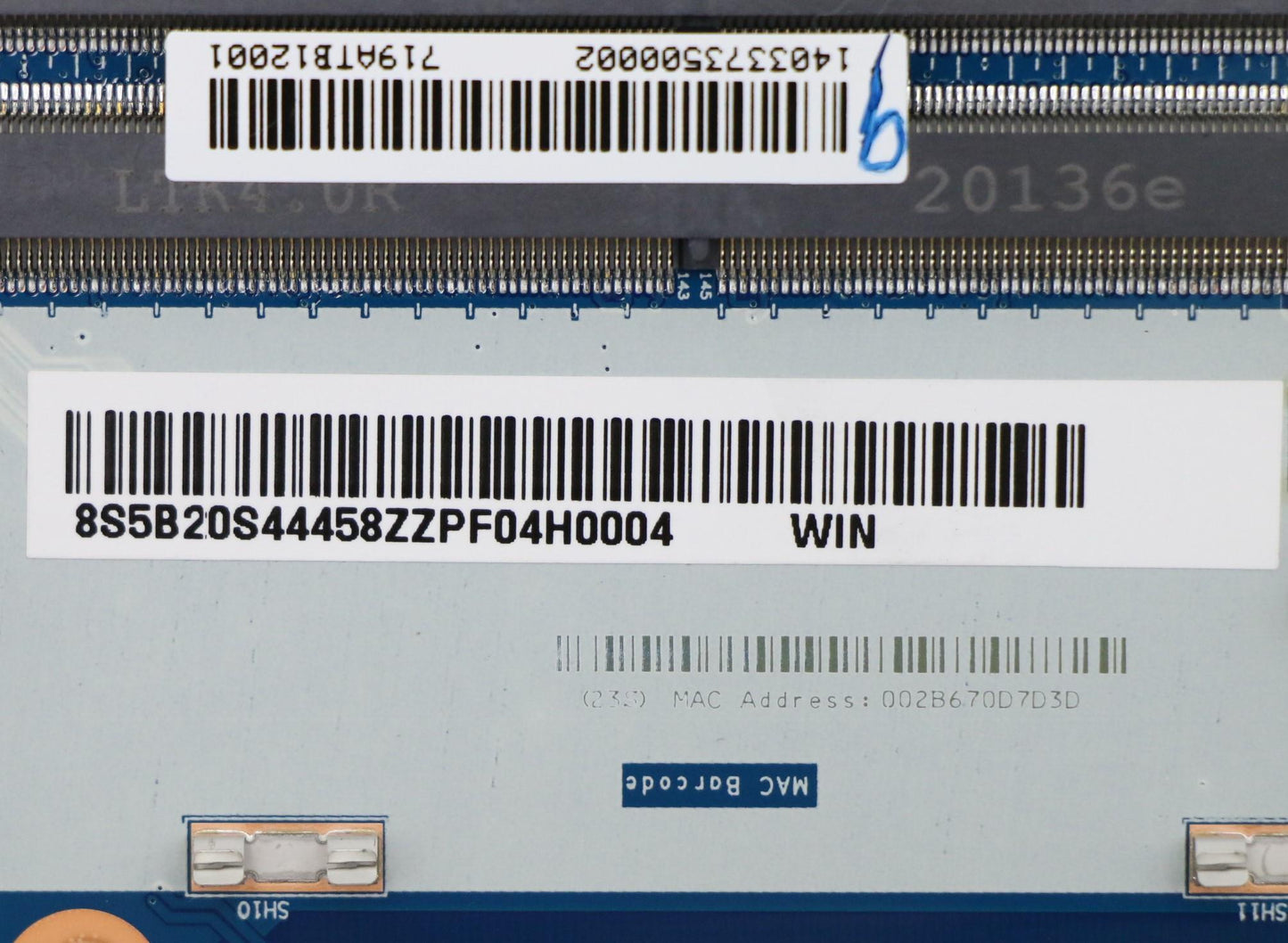 Lenovo Bdplanar Mb L 82Aw Win I710750 - 5B20S44458