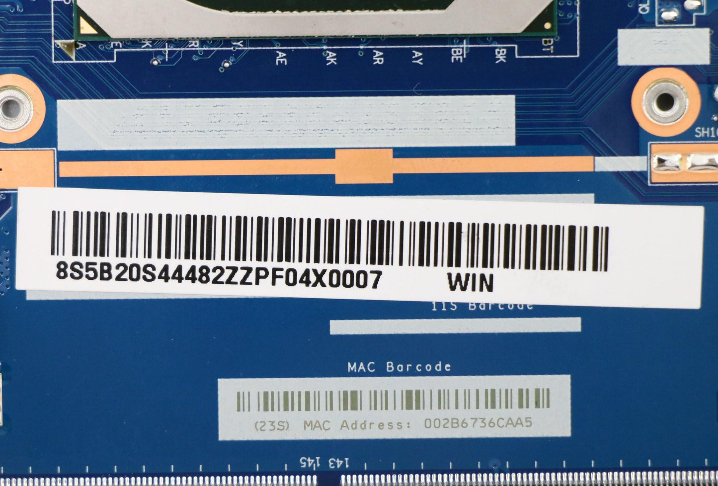 Lenovo Bdplanar Mbl81Y4Wini510300Hgtx - 5B20S44482