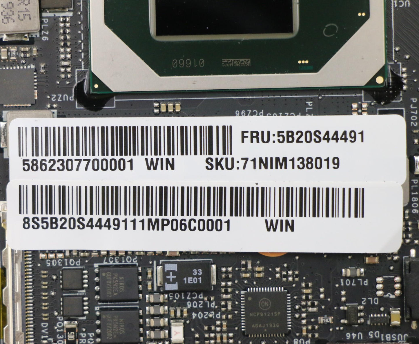 Lenovo Bdplanar Mbc81Yt Wini510300H_G - 5B20S44491