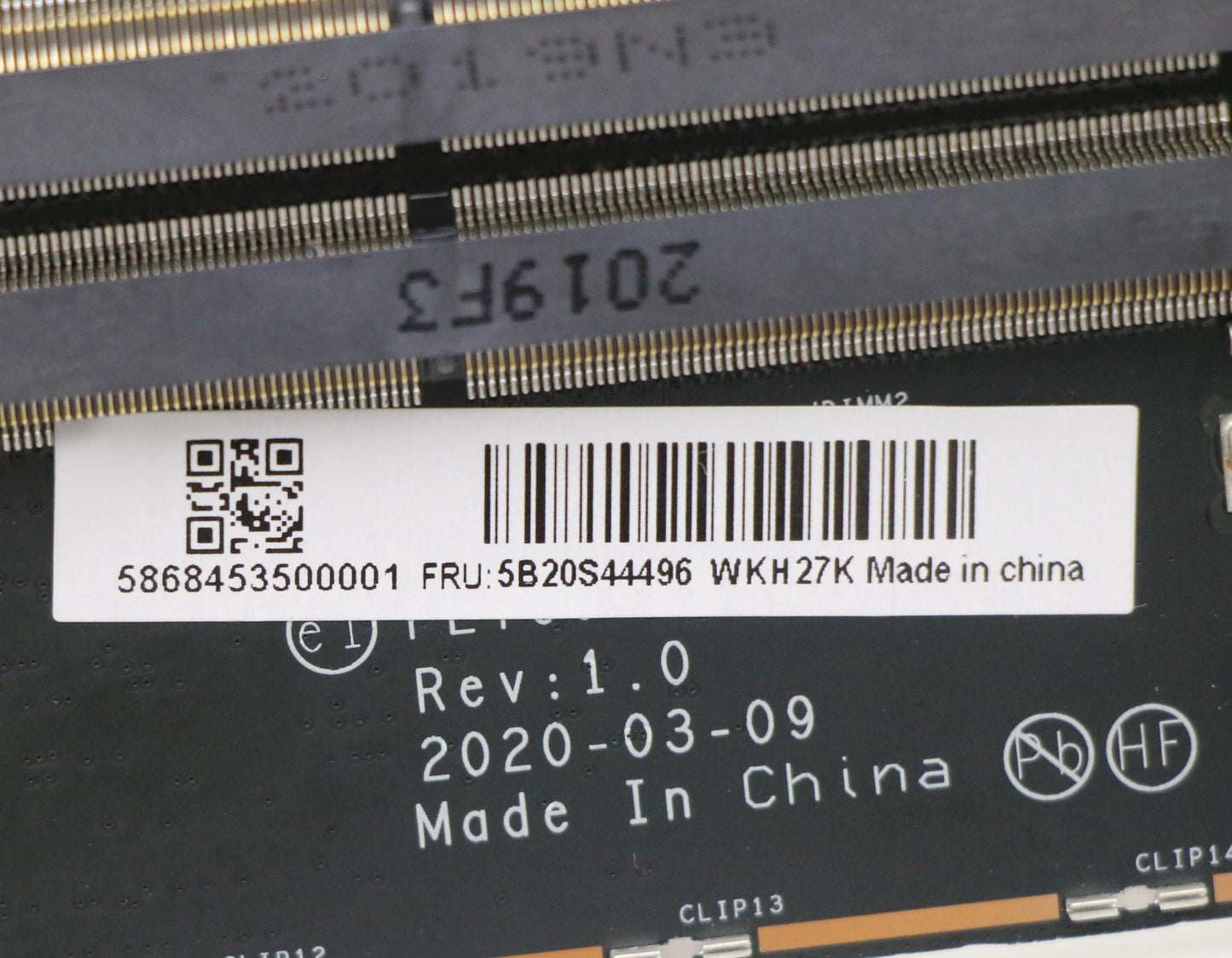 Lenovo Bdplanar Mbc81Yt Nok I710750H_ - 5B20S44496