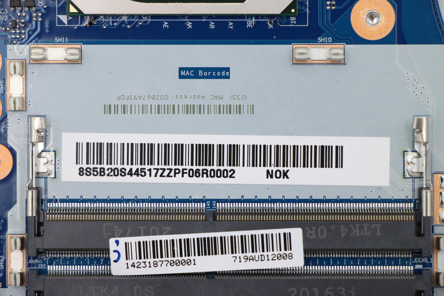 Lenovo Bdplanar Mb L81Y8Noki710750H_R - 5B20S44517