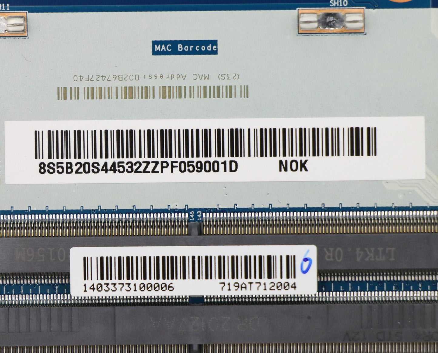 Lenovo Bdplanar Mb L 81Y6Nok I710750H - 5B20S44532