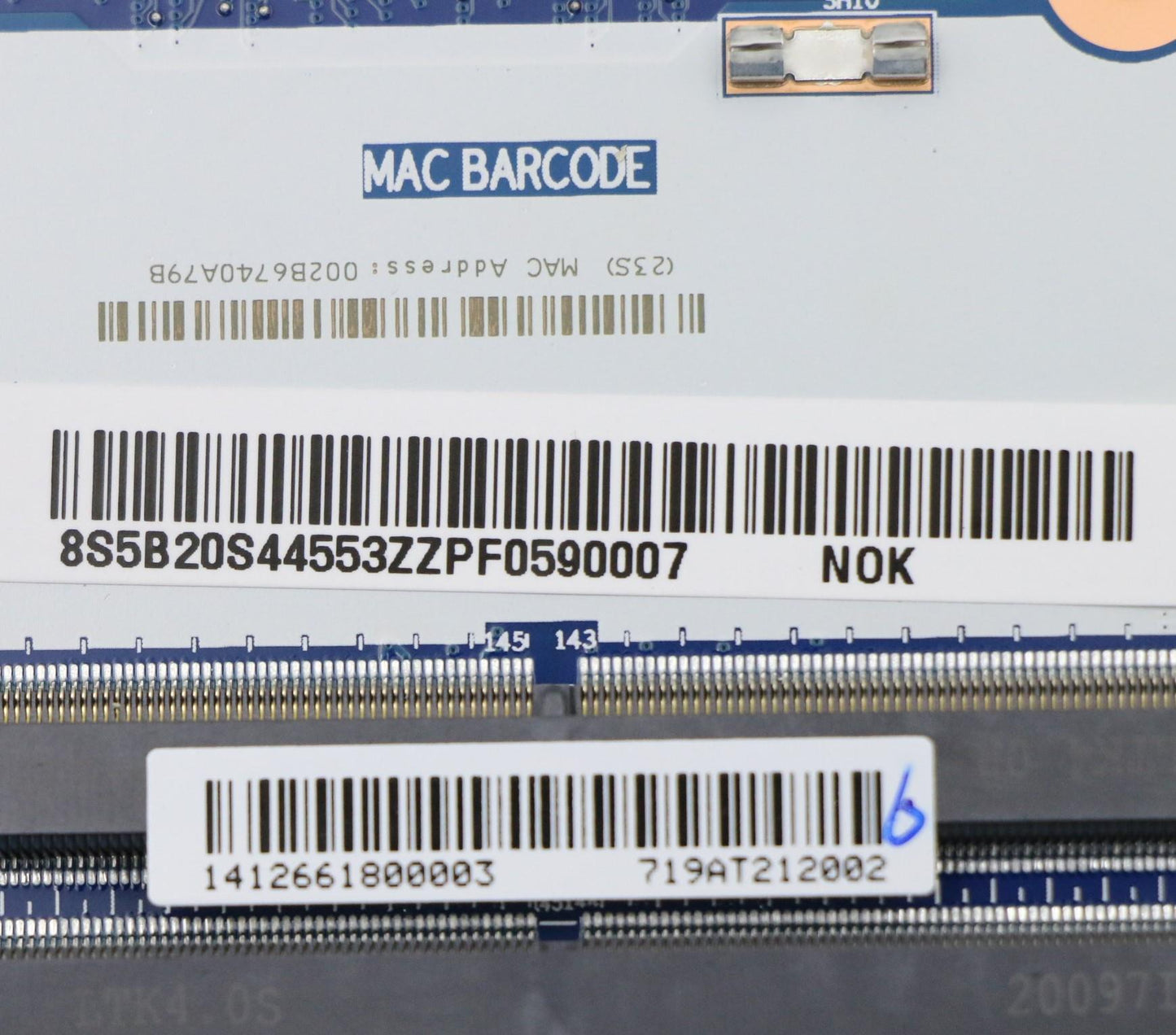Lenovo Bdplanar Mb L82B5 Nokr74800H_N - 5B20S44553