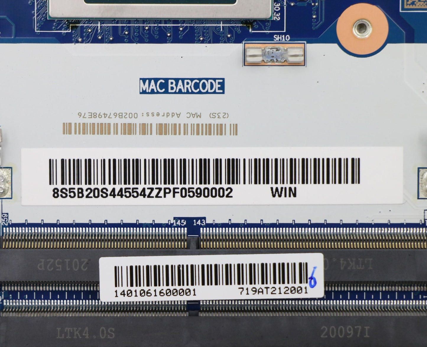 Lenovo Bdplanar Mb L82B5 Winr74800H_N - 5B20S44554