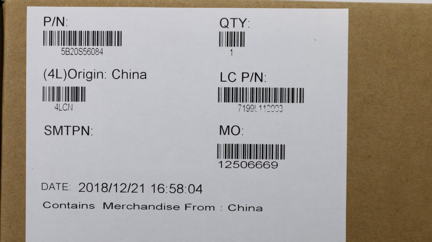 Lenovo Mb Nmb701 I58300H Gtx1050 V4G_ - 5B20S56084