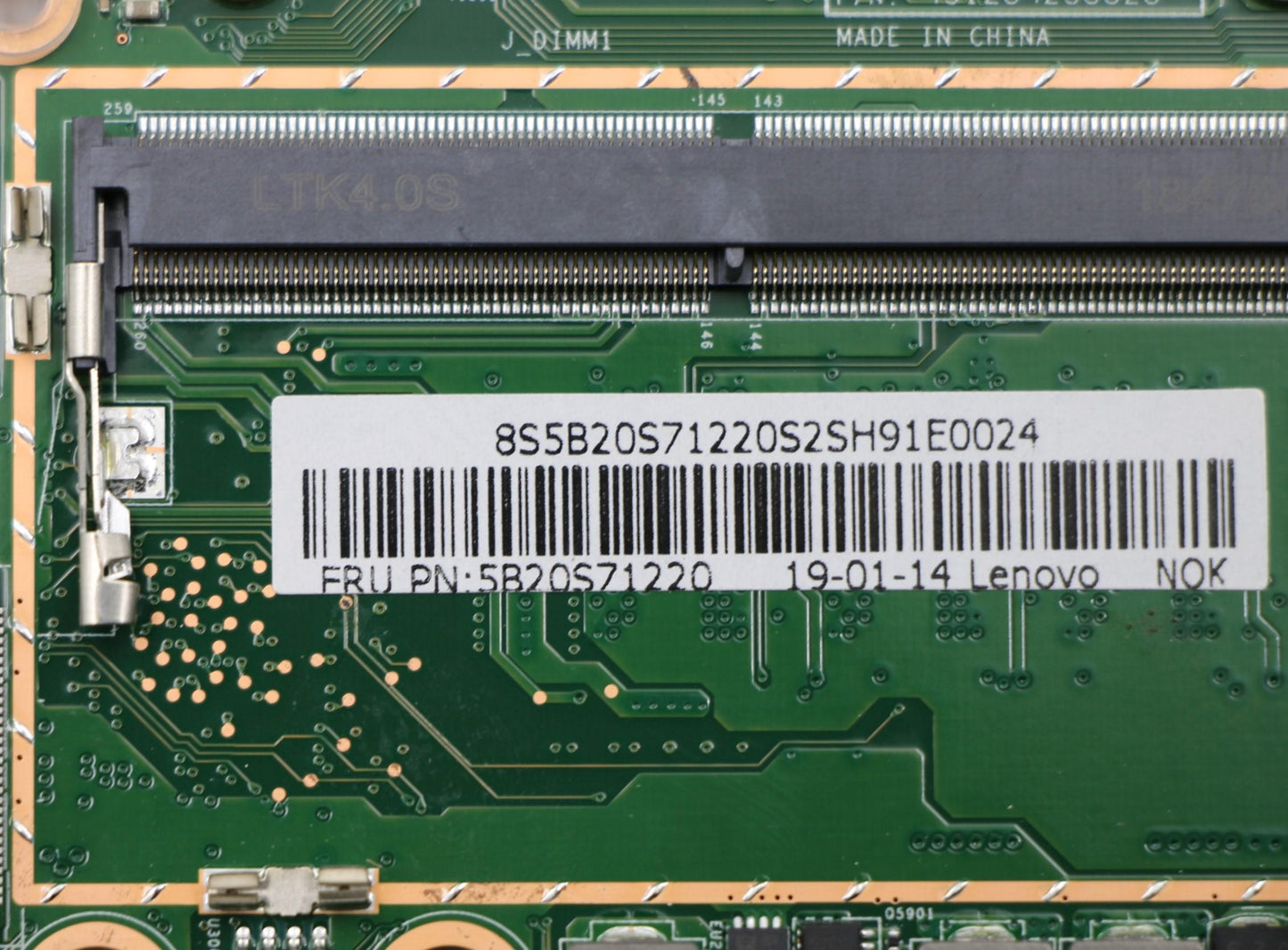 Lenovo Mb 3N 81F5 I57200U Nok Uma4Gne - 5B20S71220
