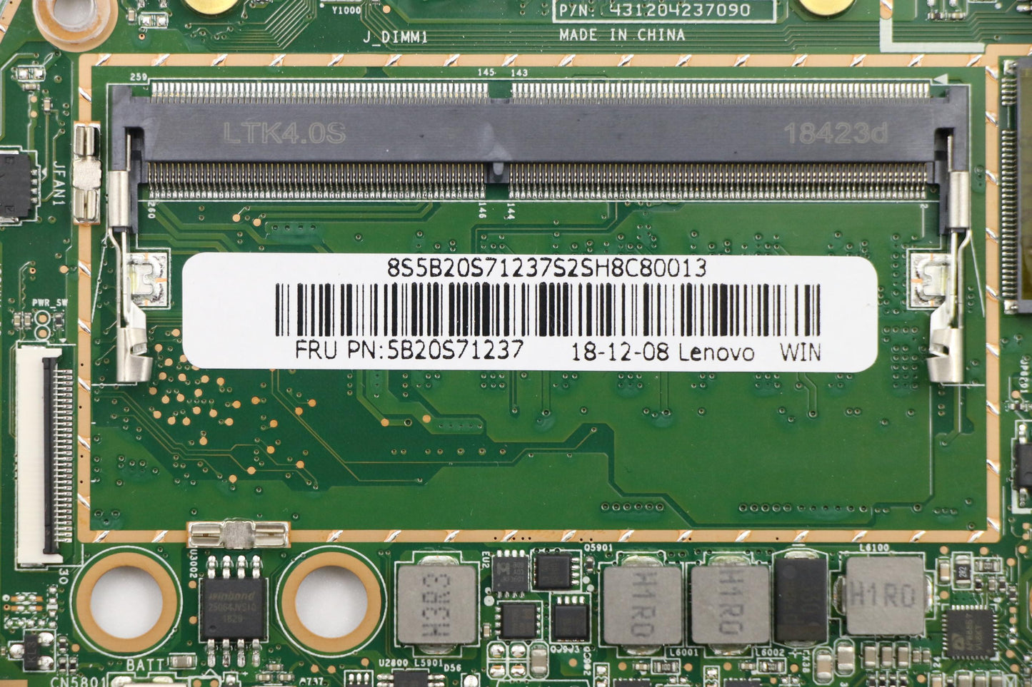 Lenovo Mb 3N81F5I38130Uwinr540 2G4Gne - 5B20S71237