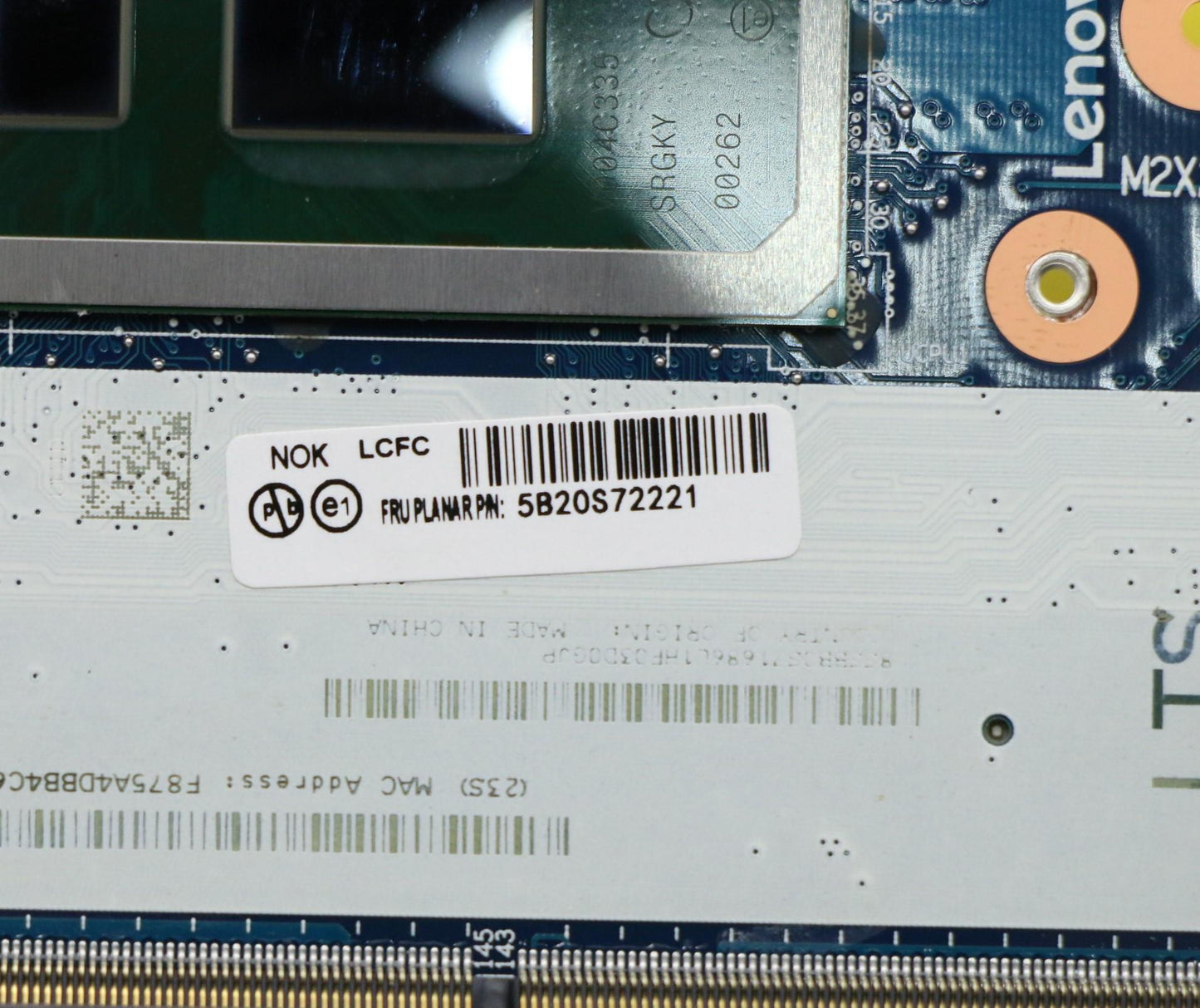 Lenovo Fe5A0 Mb I5-10210U Uhd Nok Yt( - 5B20S72221