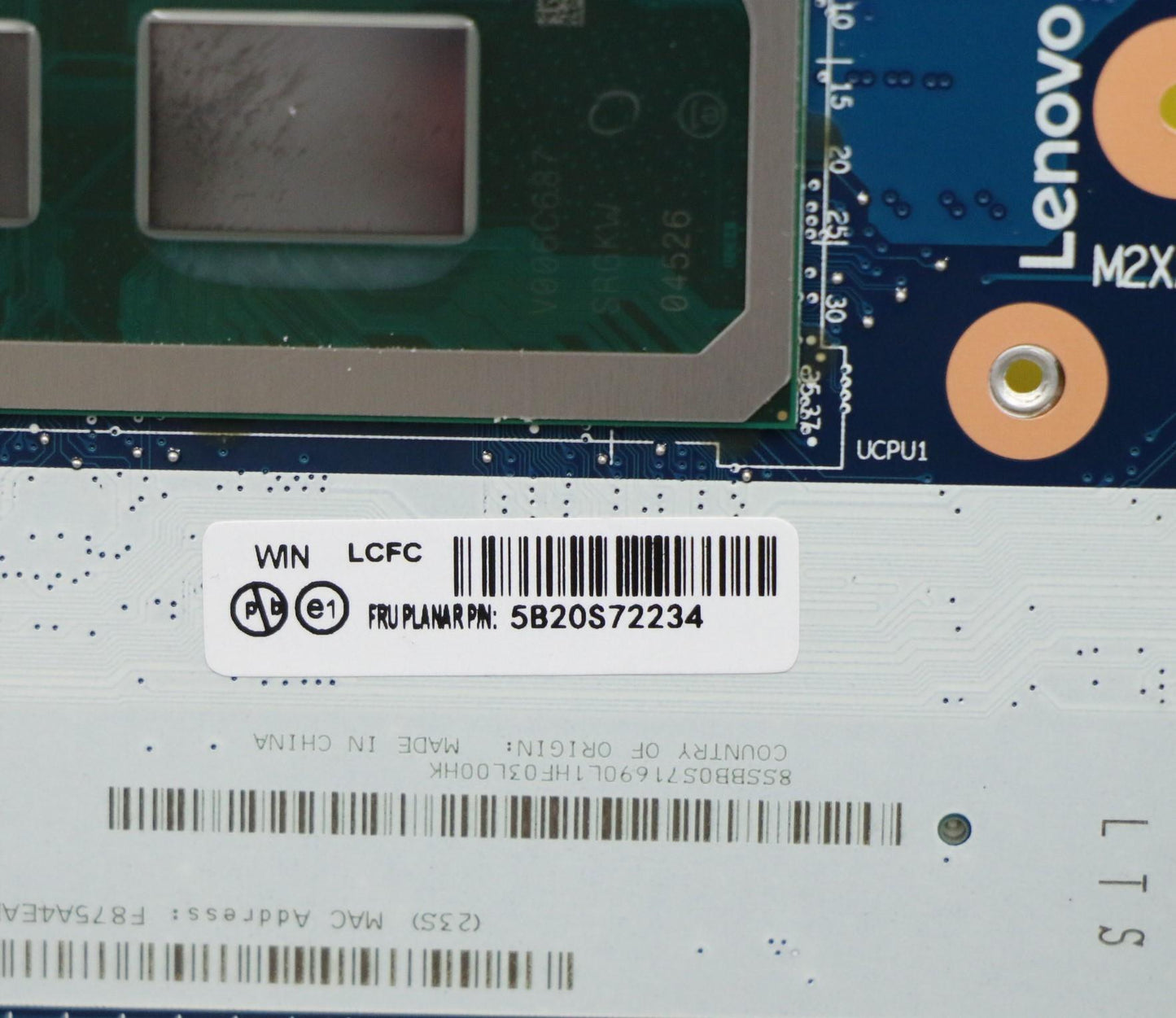 Lenovo Fe5A0 Mb I7-10510U Rx640 Win Y - 5B20S72234
