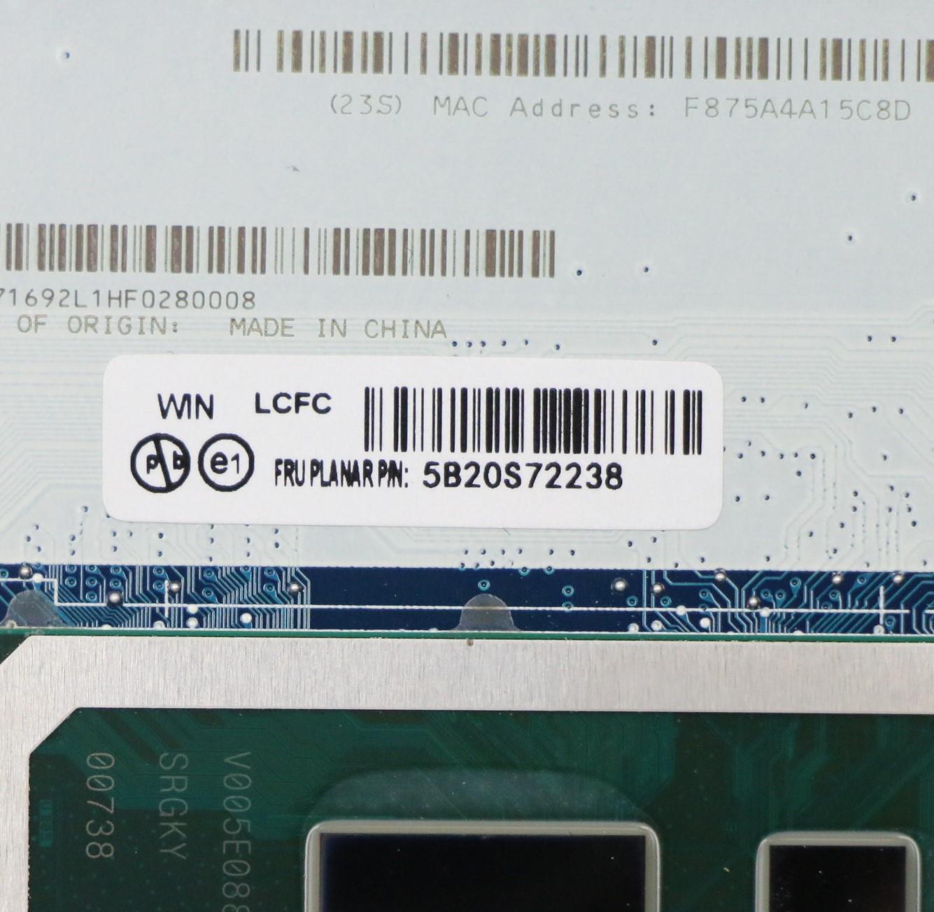 Lenovo Fe5A0 Mb I5-10210U R625 Win Yt - 5B20S72238