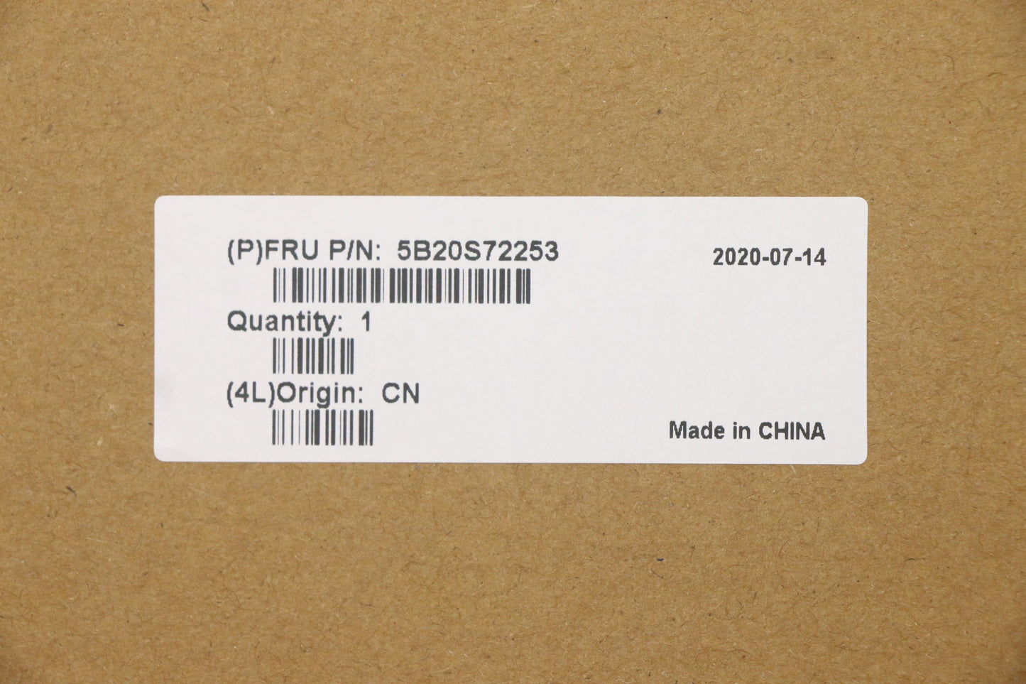 Lenovo Mb I7-10510U 4+4Gb Nvp Yft Win - 5B20S72253