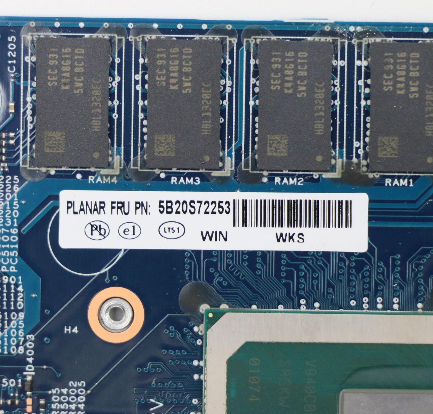 Lenovo Mb I7-10510U 4+4Gb Nvp Yft Win - 5B20S72253