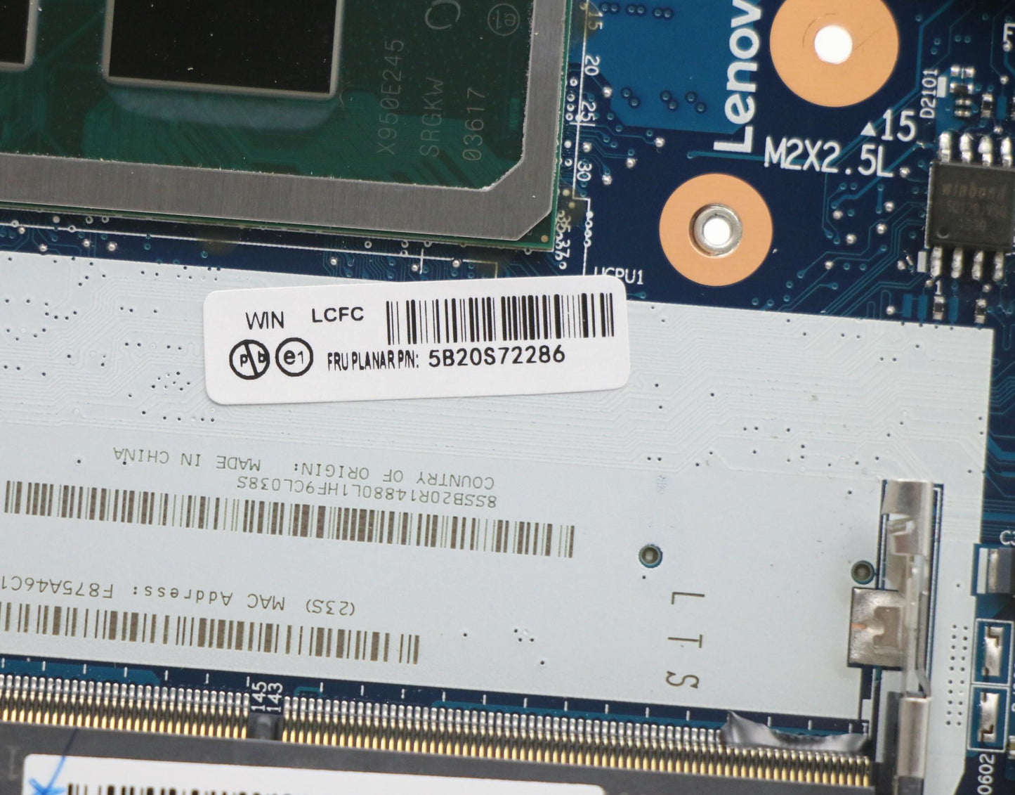Lenovo Fe4A0 Mb I7-10510U Uhd Win Yt( - 5B20S72286