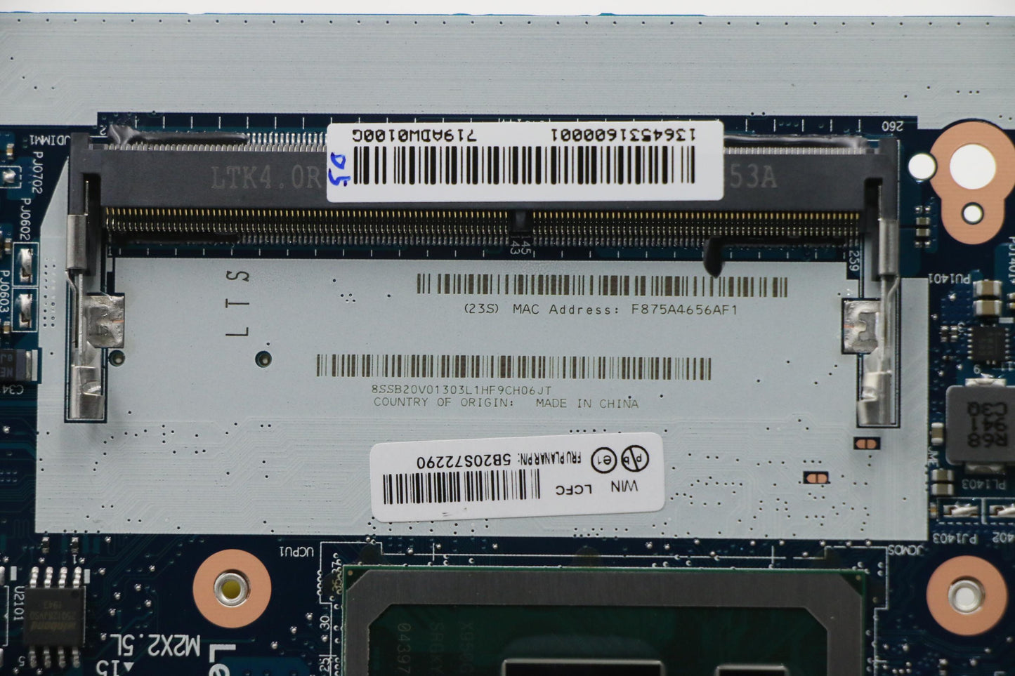 Lenovo Fe4A0 Mb I5-10210U Rx640 Win Y - 5B20S72290