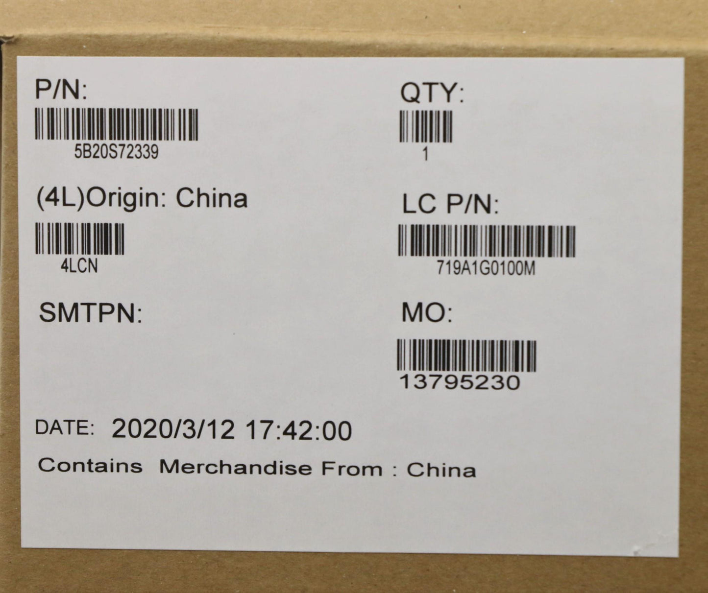 Lenovo Rz53500U16Gsmwinydytdt2 - 5B20S72339