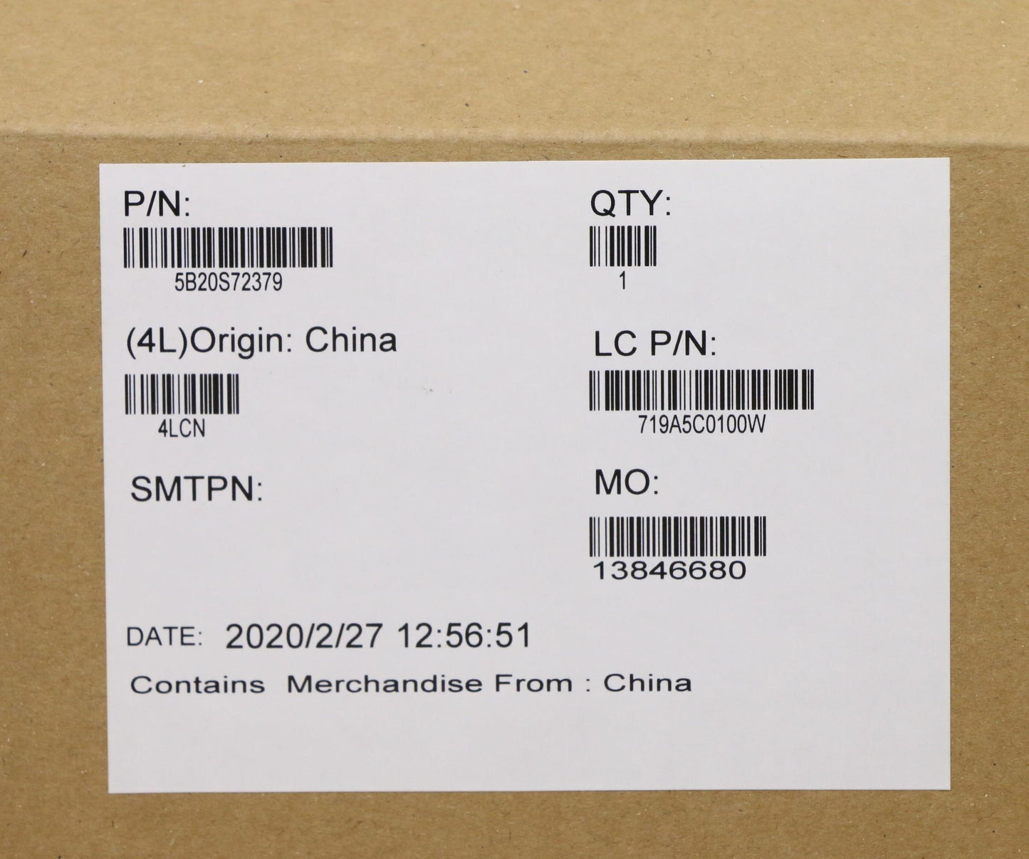 Lenovo Fa391 Mb R3 3300U 8G Win Yd Yt - 5B20S72379