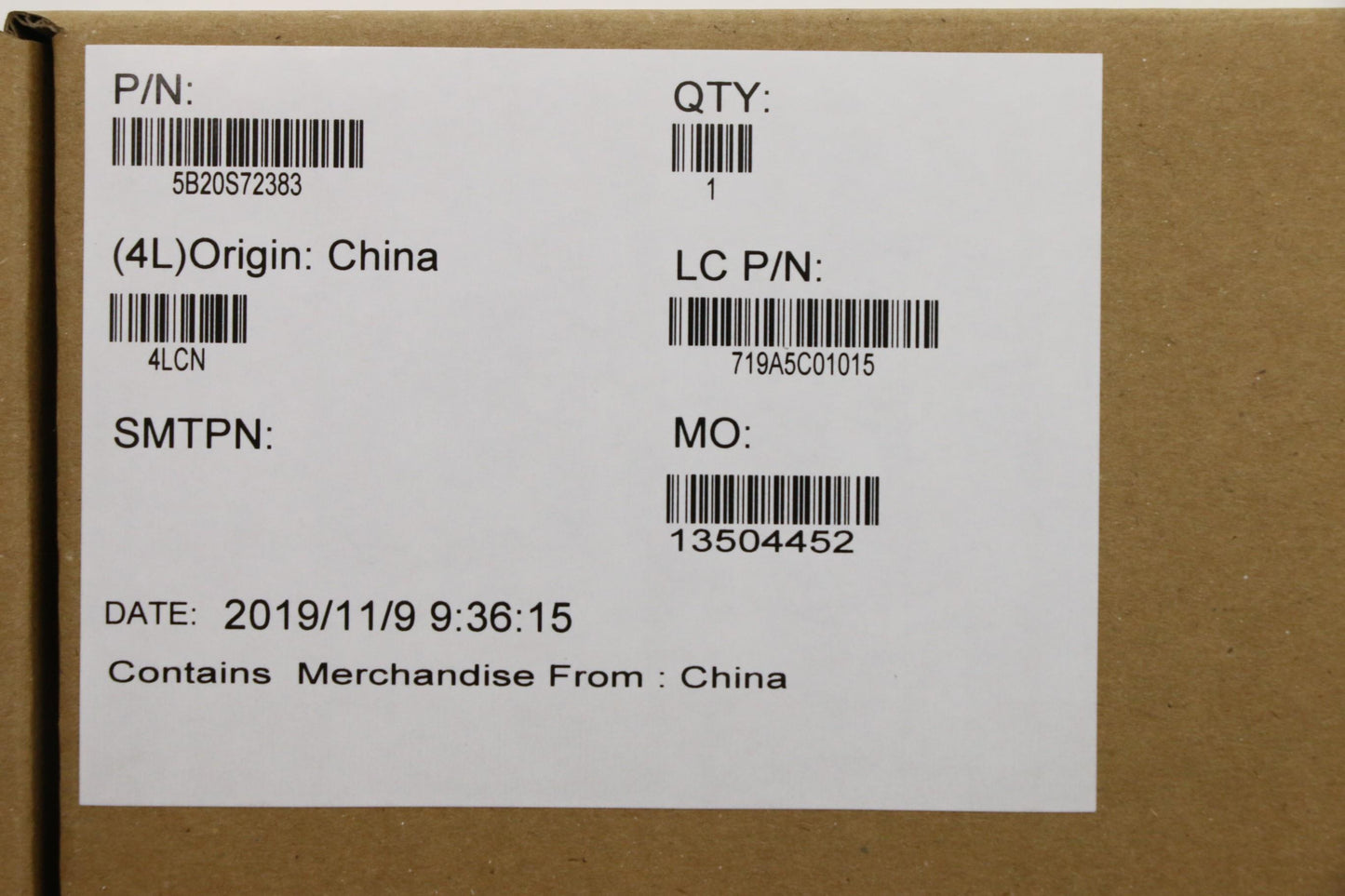 Lenovo Fa391 Mb R7 3700U16G Win Yd Yt - 5B20S72383